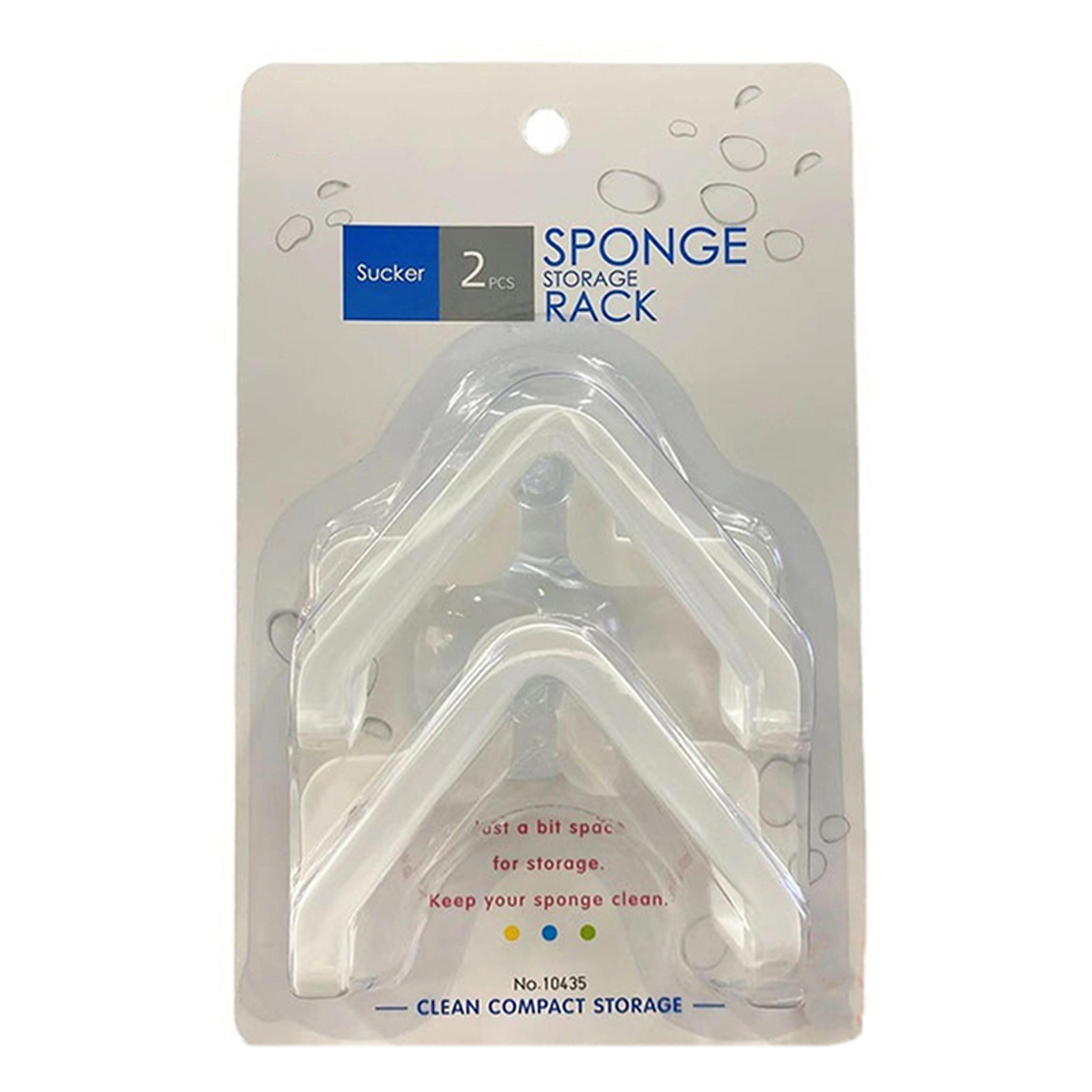 Multifunctional Suction Cup Sink Organizer Kitchen Sponge Holder And Drain Rack 6