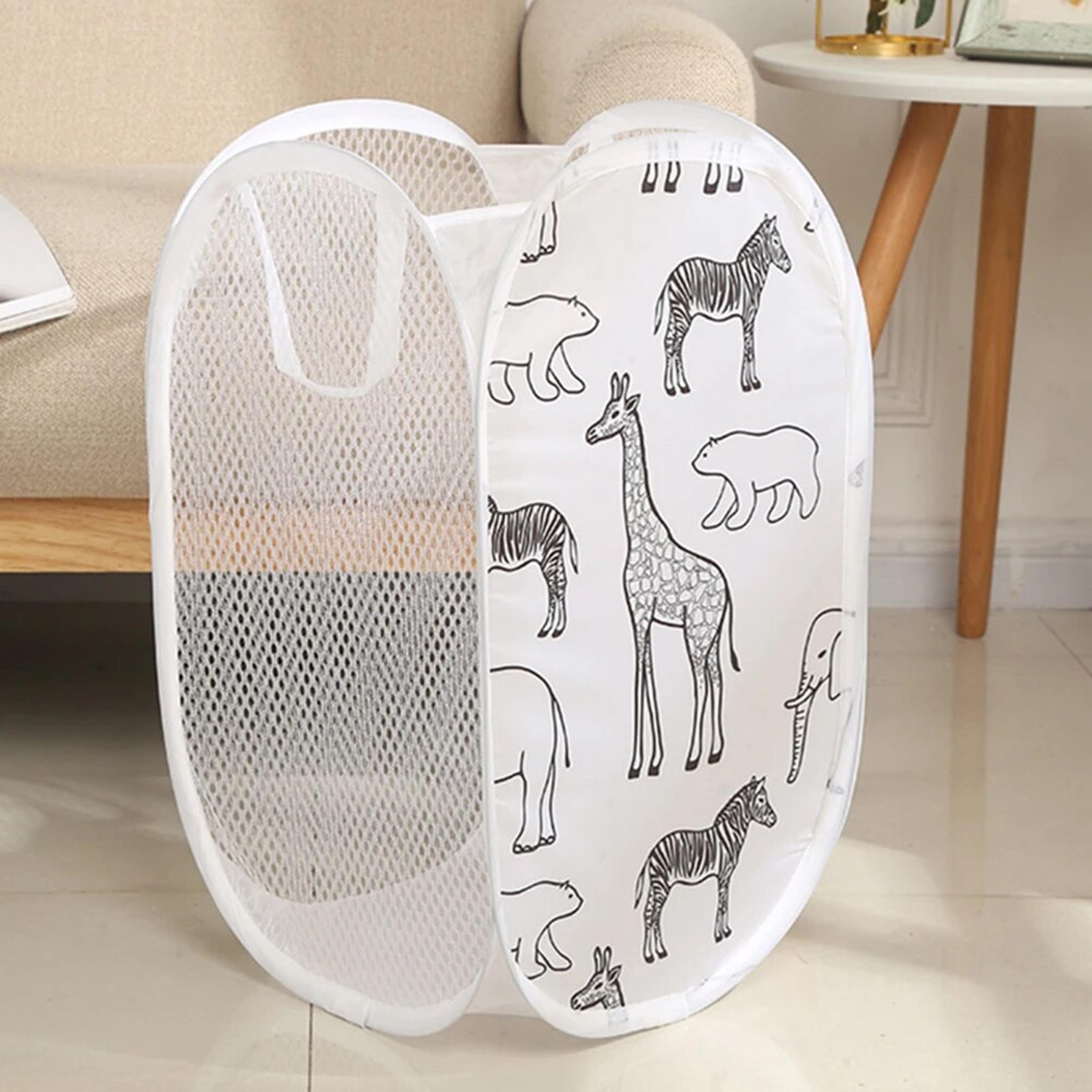 Foldable Laundry Basket Storage Basket For Bathroom And Home Organization 7