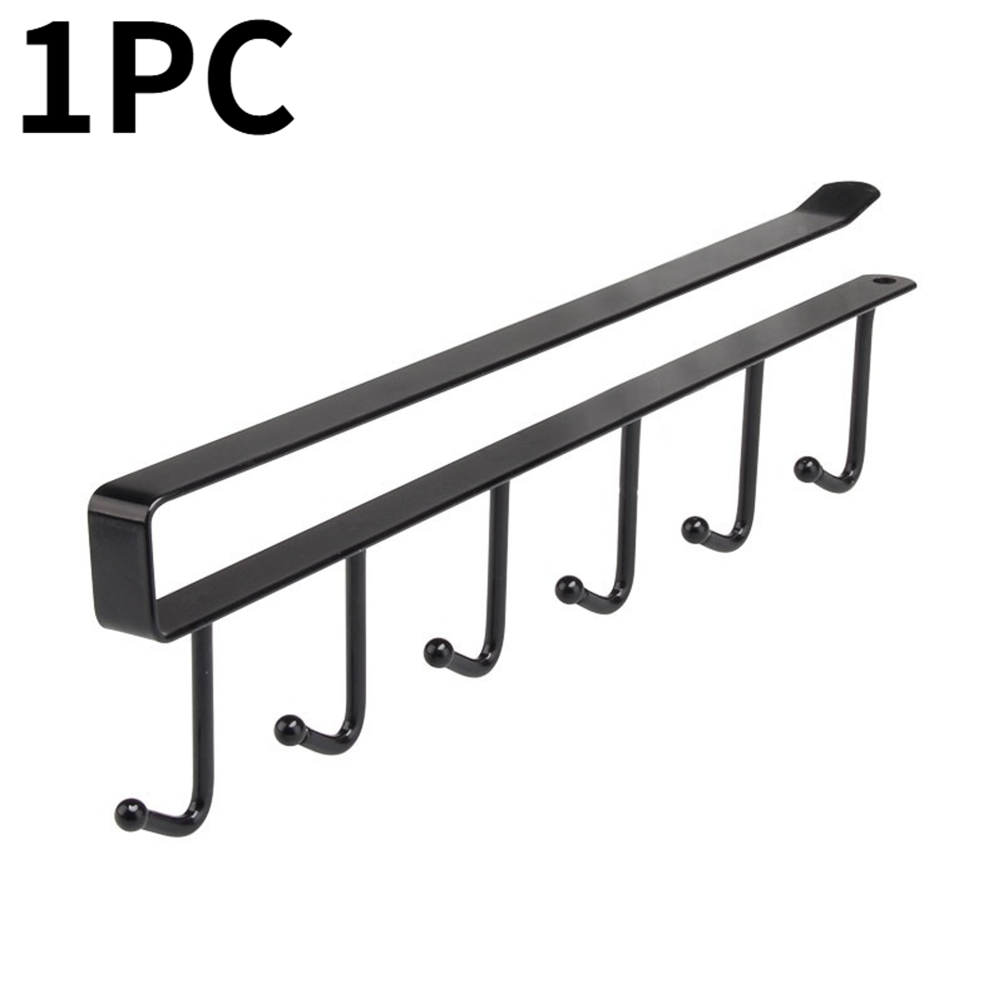 Iron Art Wall Mounted Hook Rack For Kitchen Mug And Wardrobe Storage 6