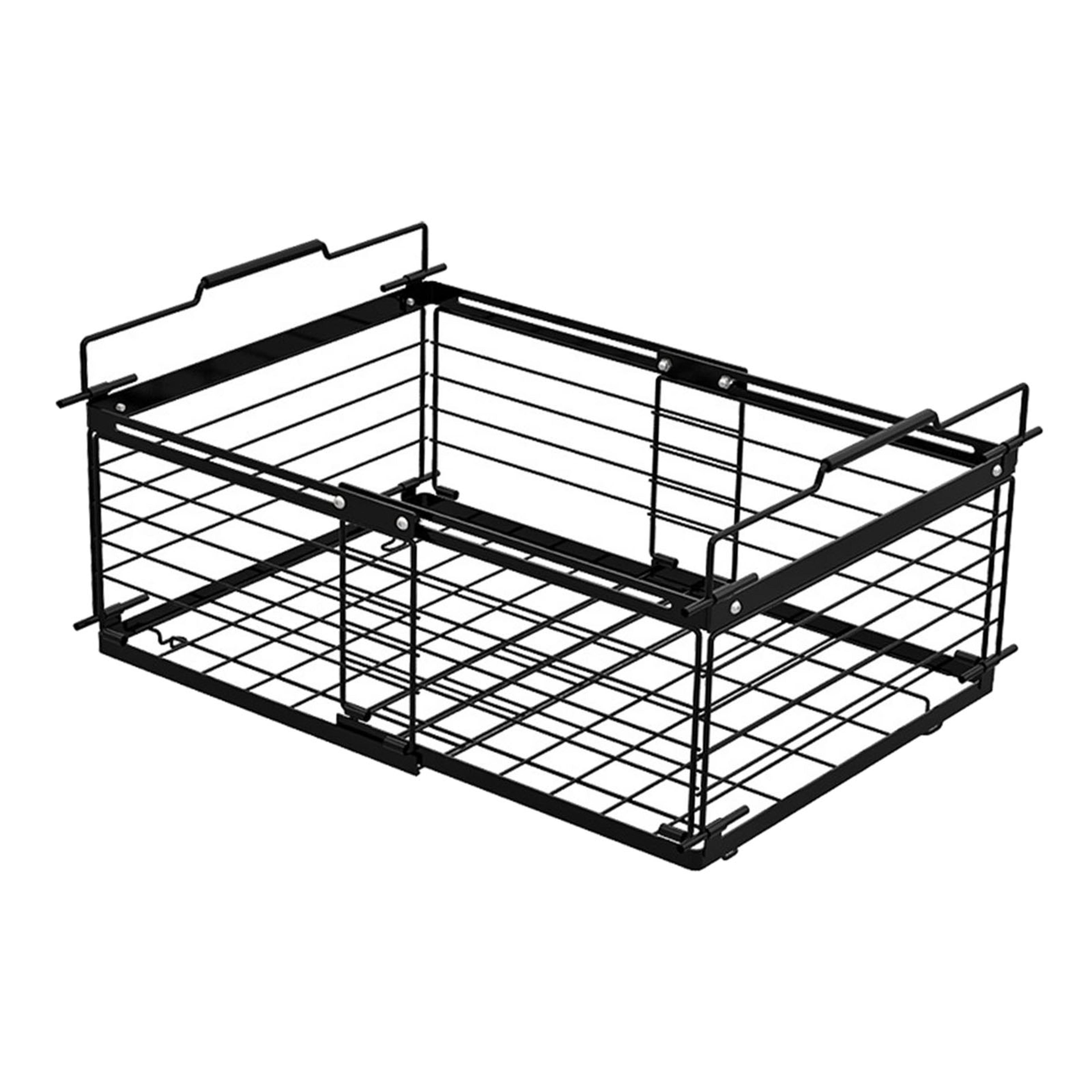 Expandable Freezer Organizer Bin Stackable Refrigerator Storage Rack 6