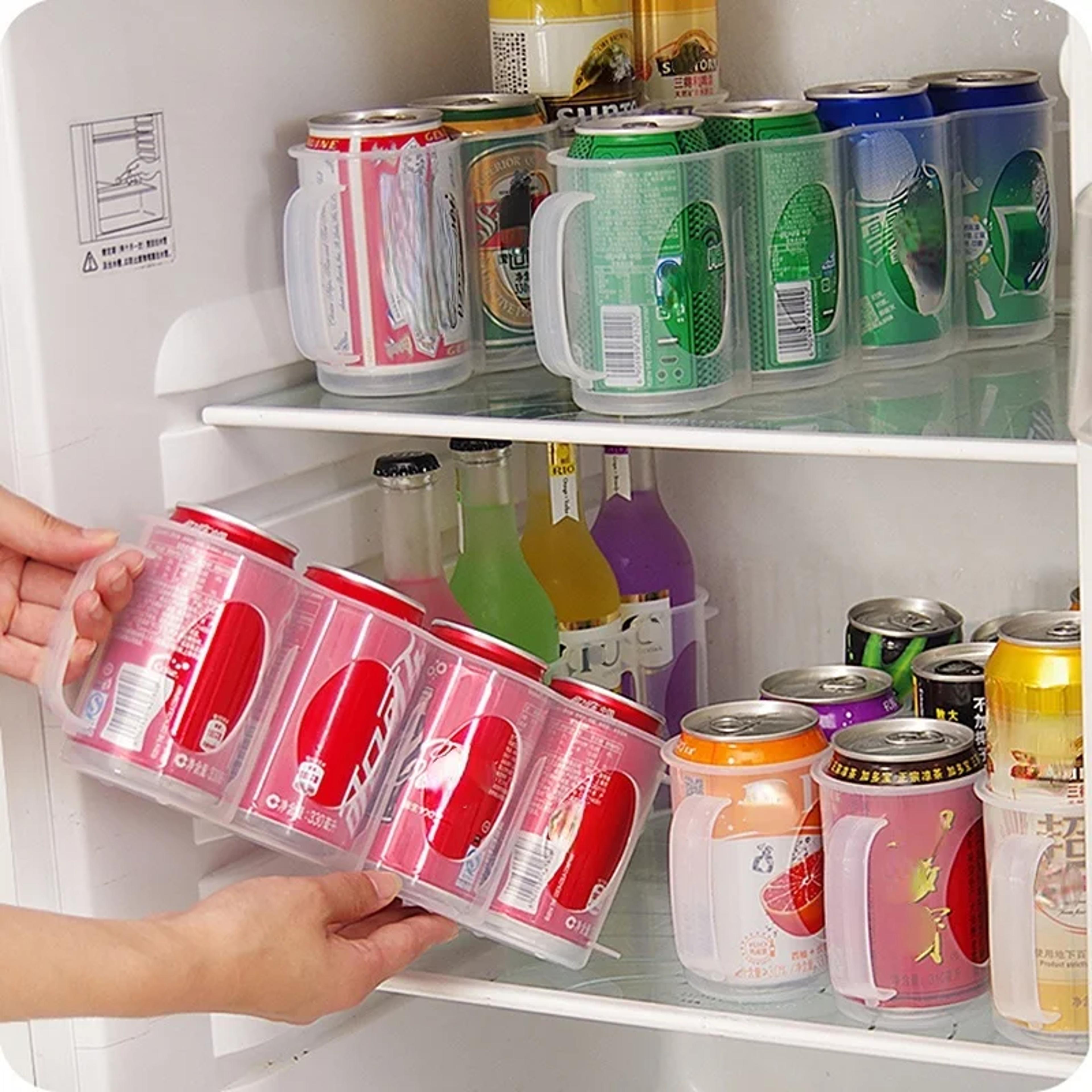 Beer Soda Drink Can Storage Box Kitchen Fridge Drink Bottle Holder Fridge Refrigeration Storage Org 3