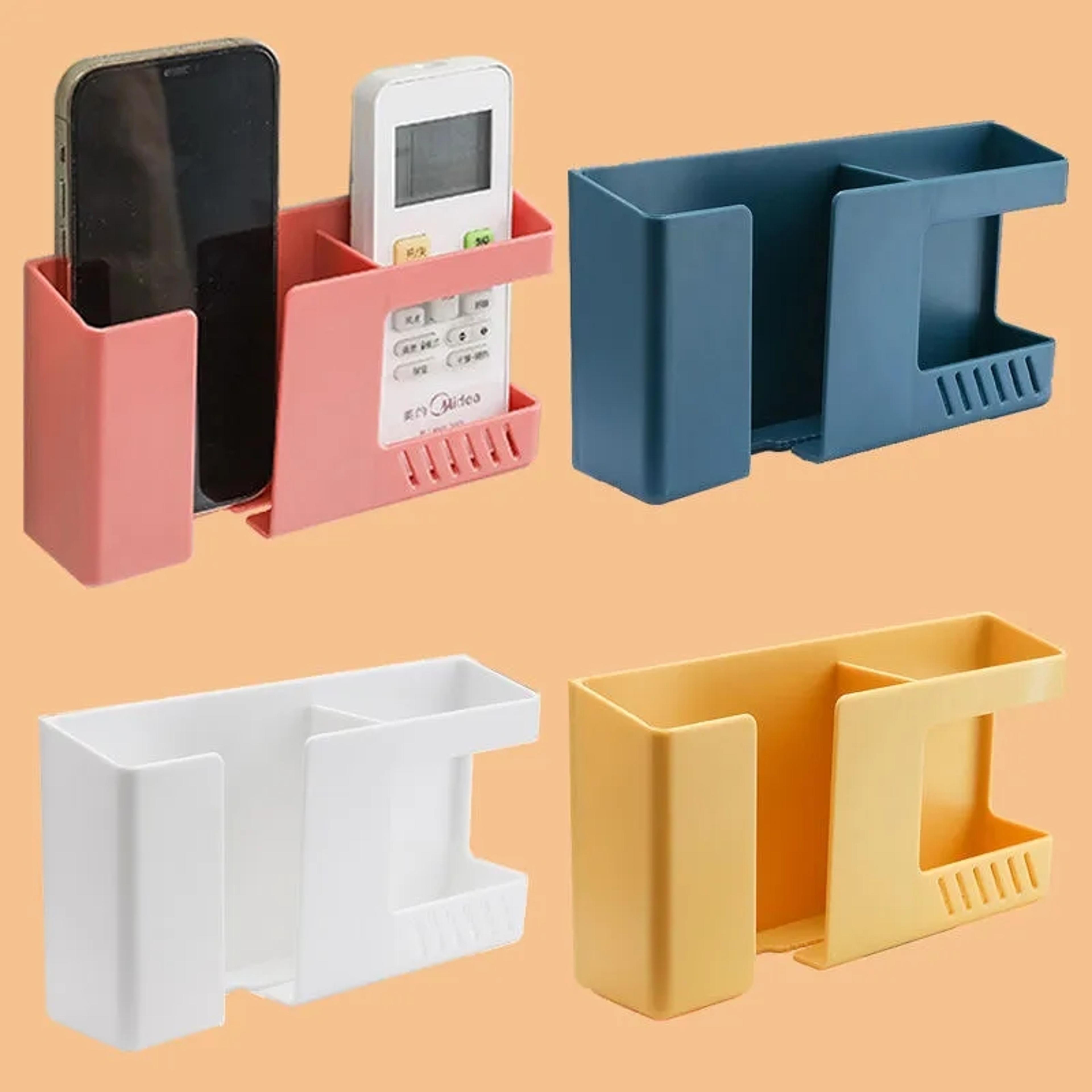 Wall Mounted Remote Control Holder And Phone Charging Holder 2