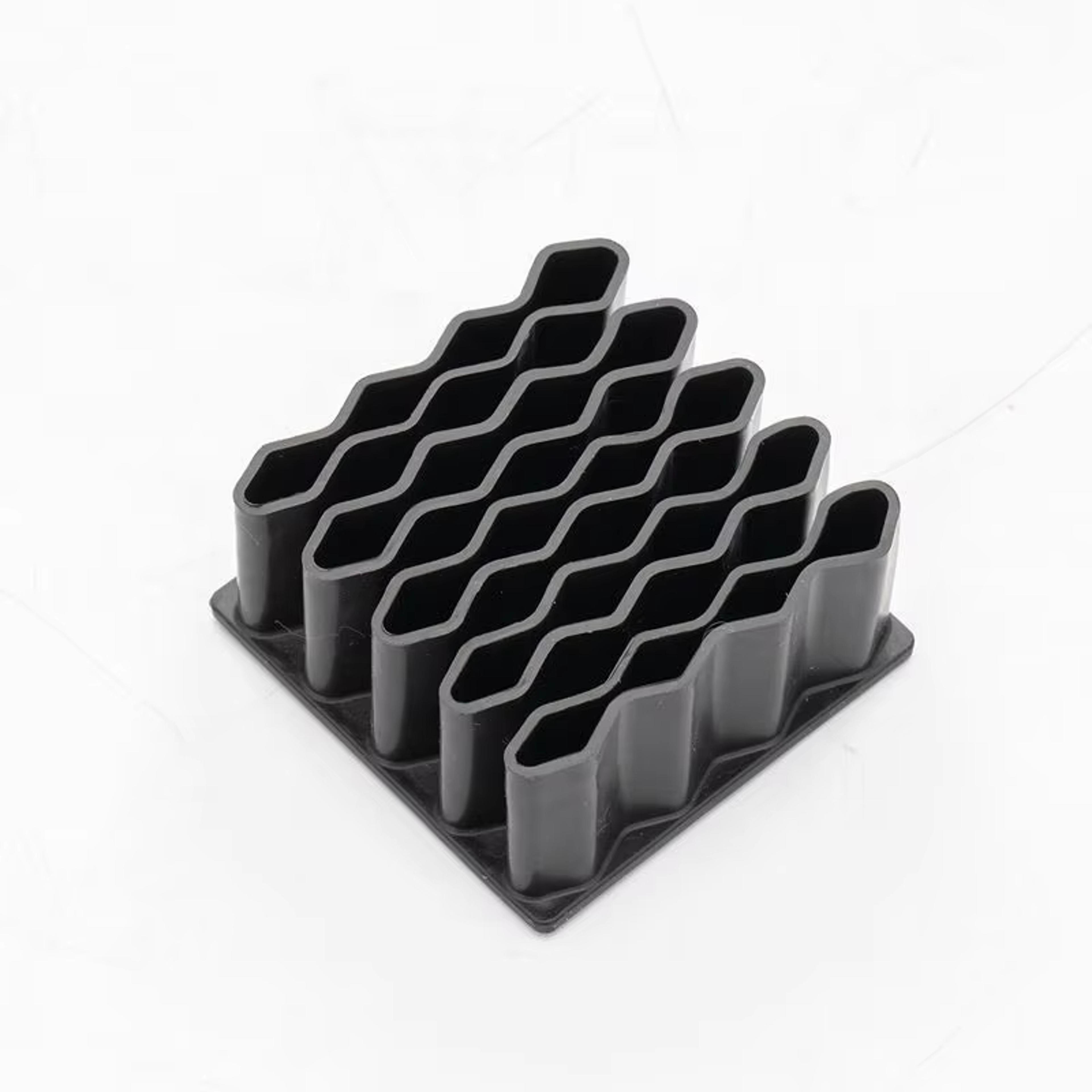 Multi Grid Cosmetics Organizer Desktop Storage Box Makeup Brush Holder And Pen Compartment 0