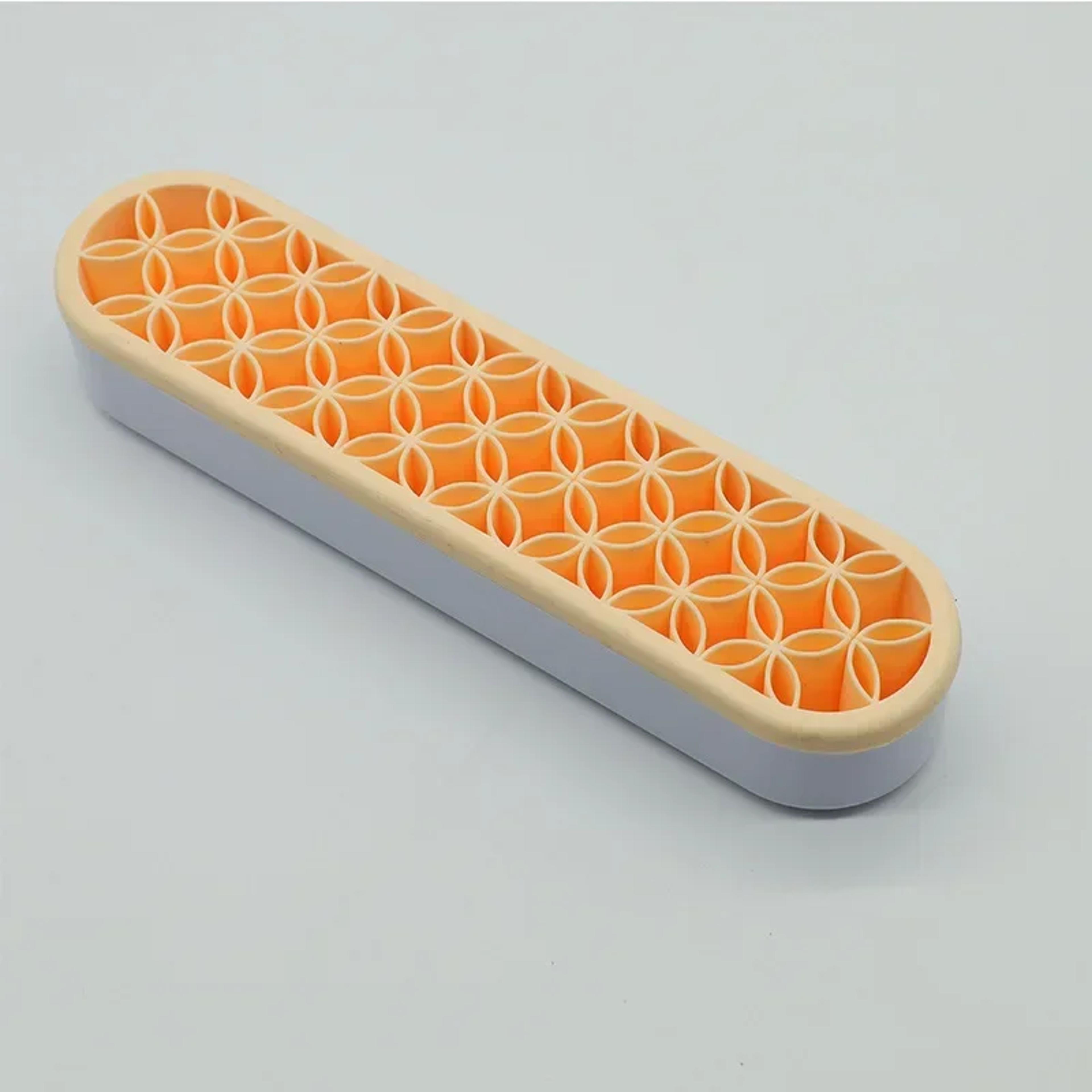 Silicone Makeup Brush Holder And Nail Pen Storage Drying Rack 6