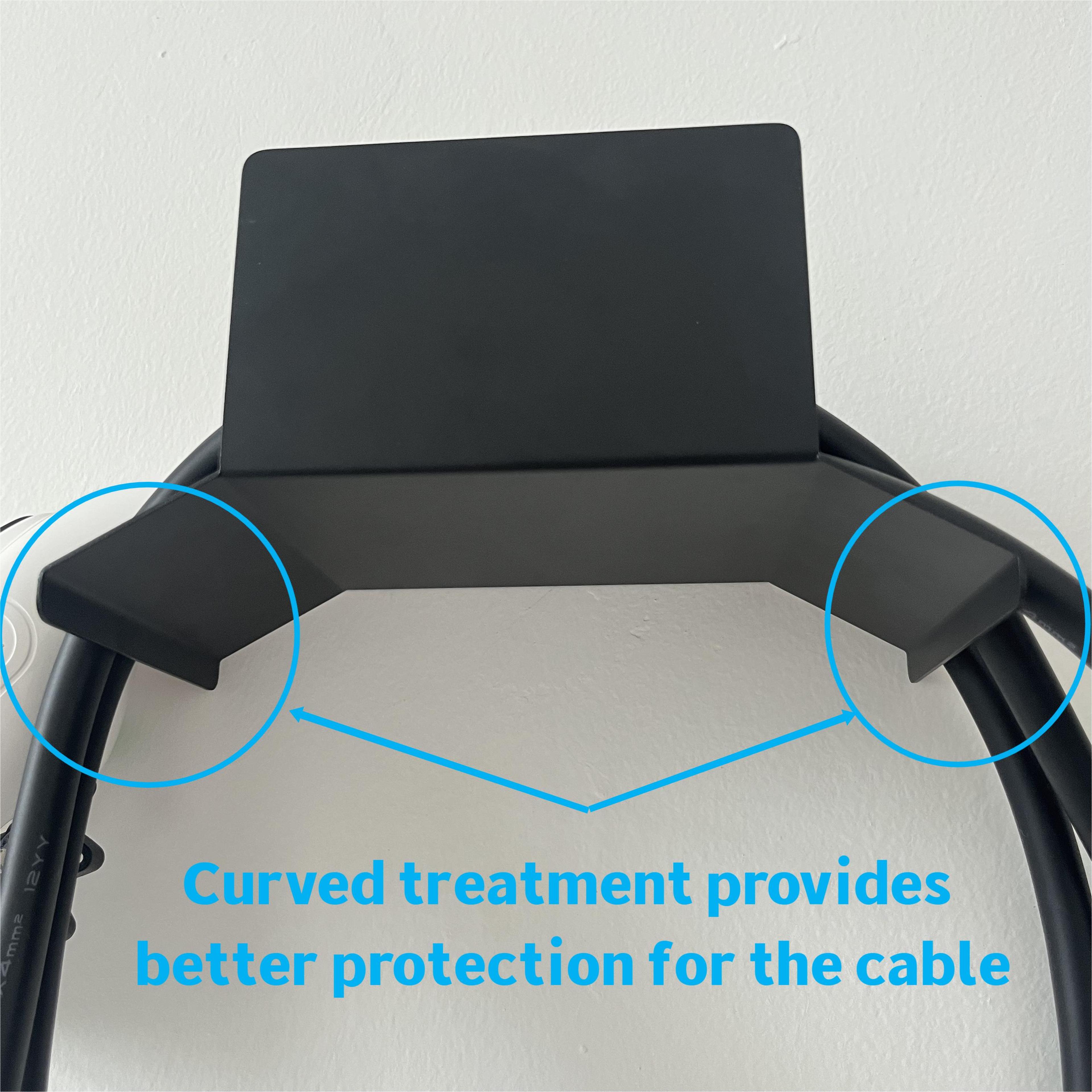 Universal EV Charger Cable Holder Wall Mount Bracket For Garage Storage 4