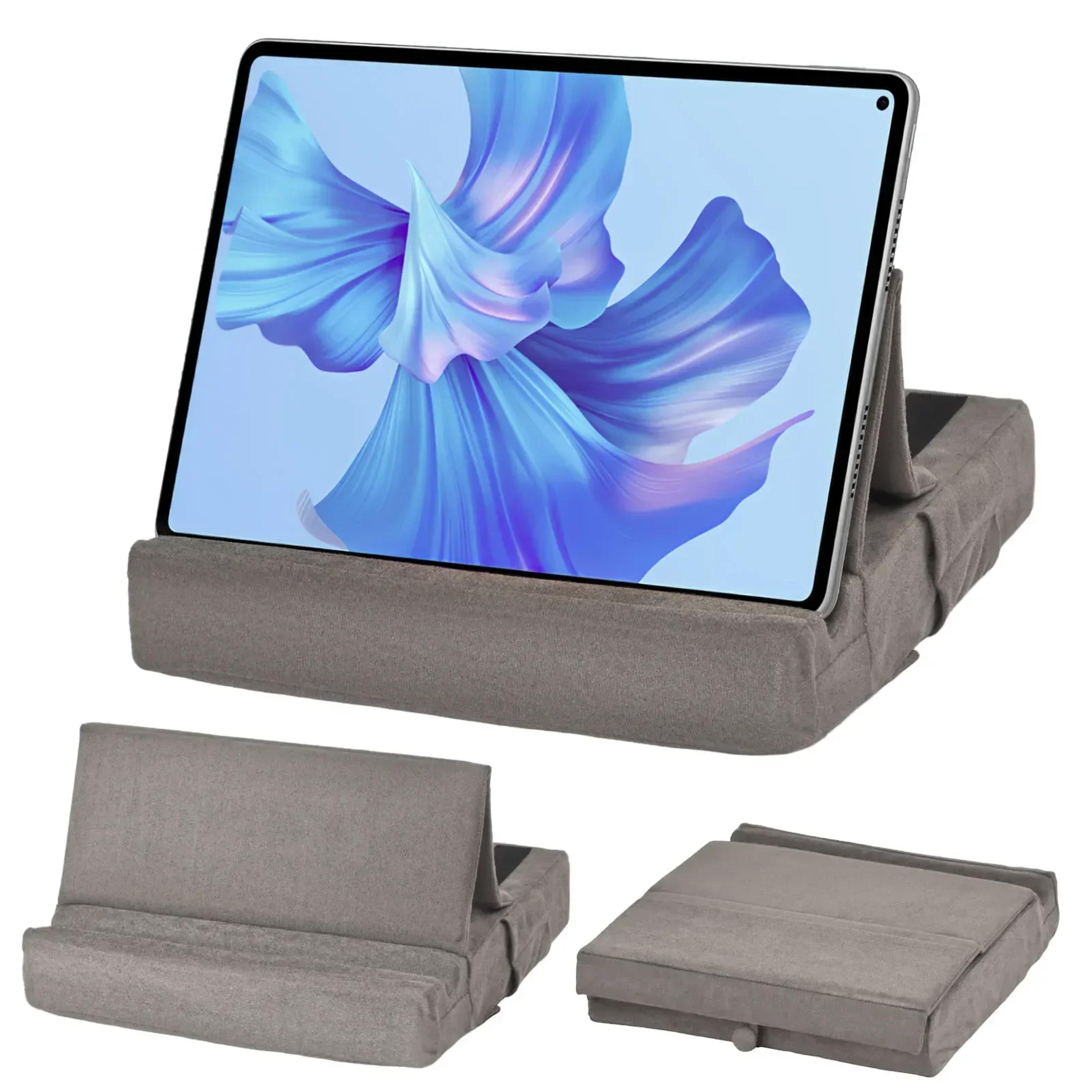 Tablet Pillow Stand Foldable IPad Holder Adjustable Bed And Desk Stand With Storage 6
