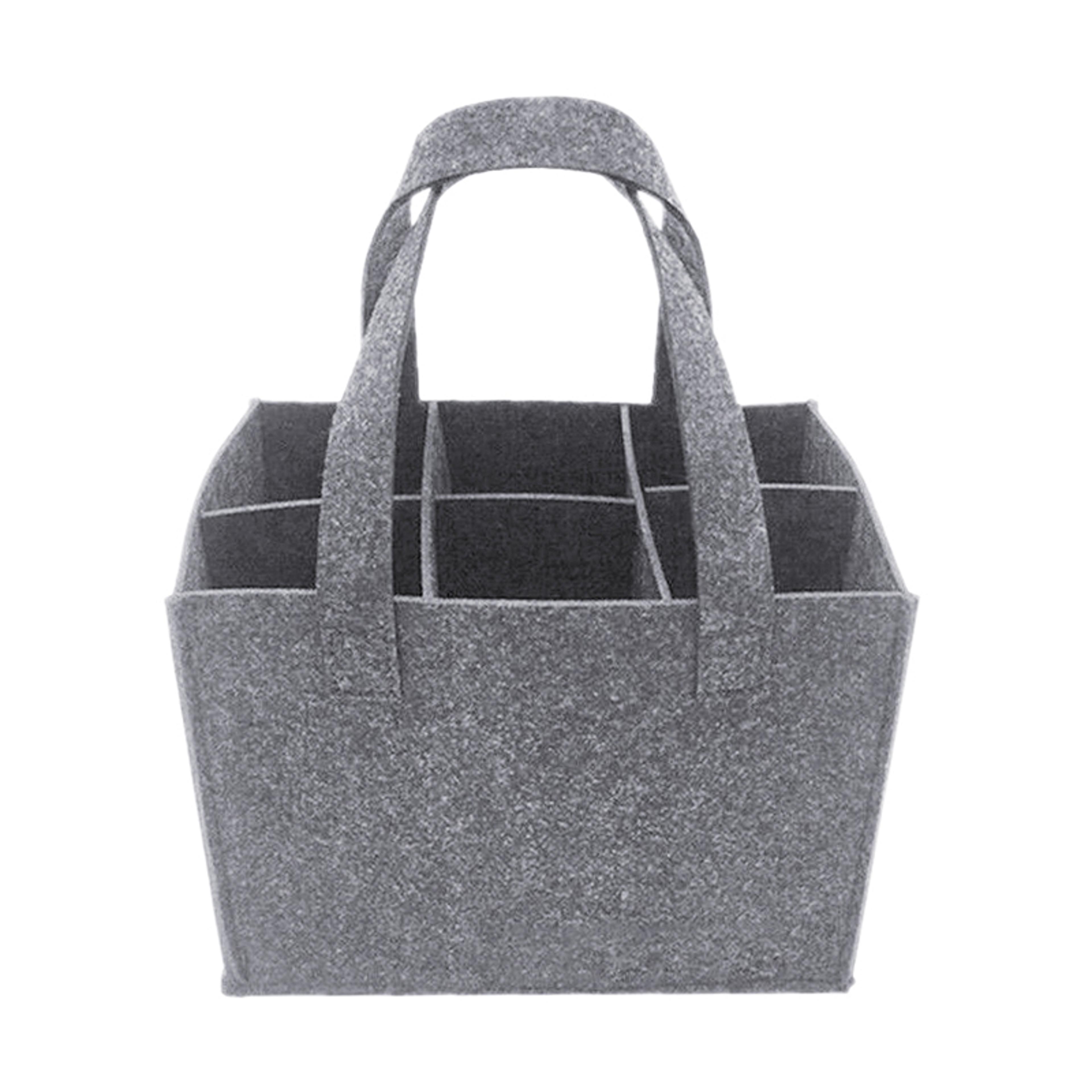 Foldable Wine Bottle Bag With 6 Compartments Waterproof Travel Carrier 0