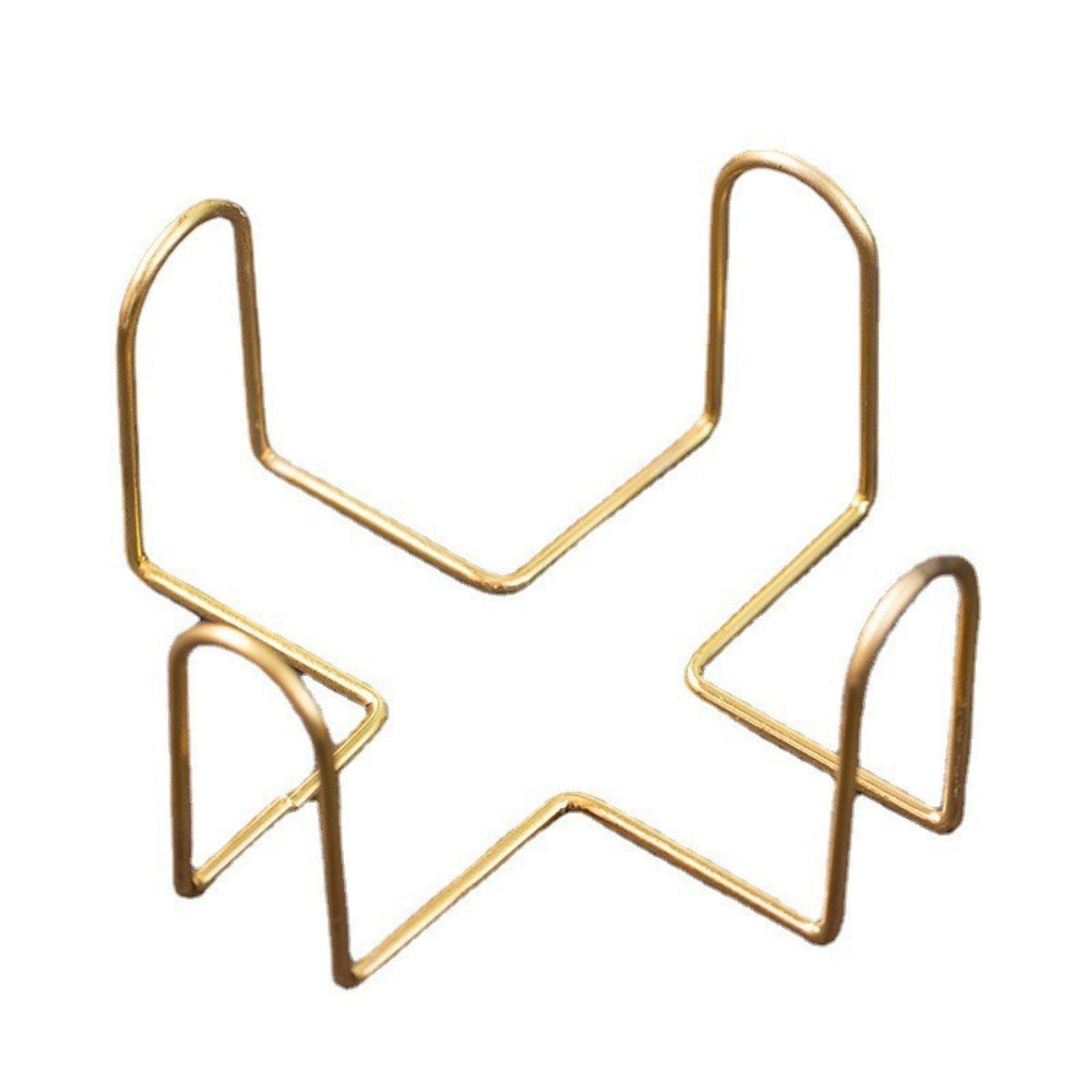 Durable Metal Coaster Holder Modern Tabletop Storage Rack 8