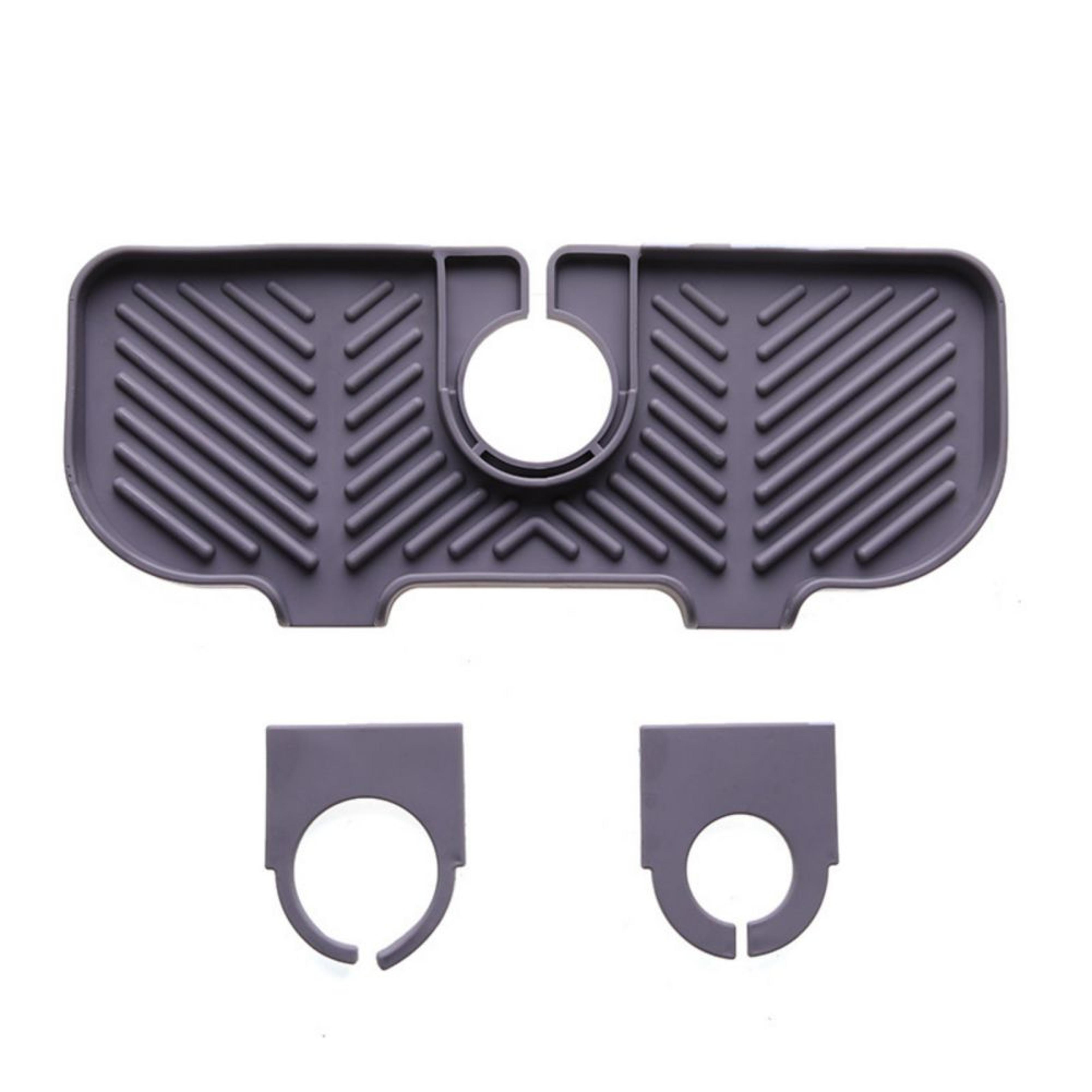 Self Draining Silicone Soap Dish And Kitchen Sink Sponge Holder 6