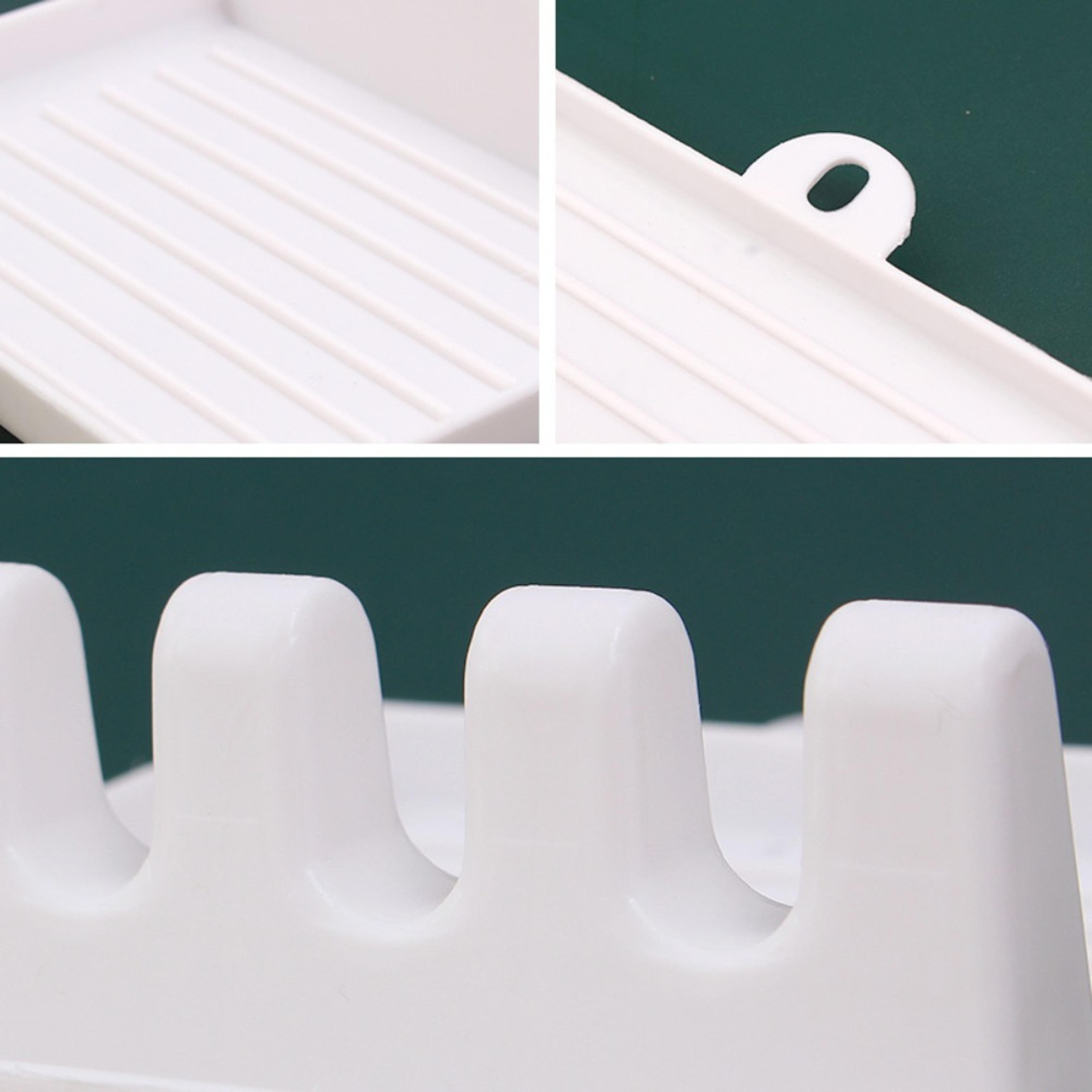 Multi Use Pot Lid Holder And Spoon Rest Kitchen Organizer 3