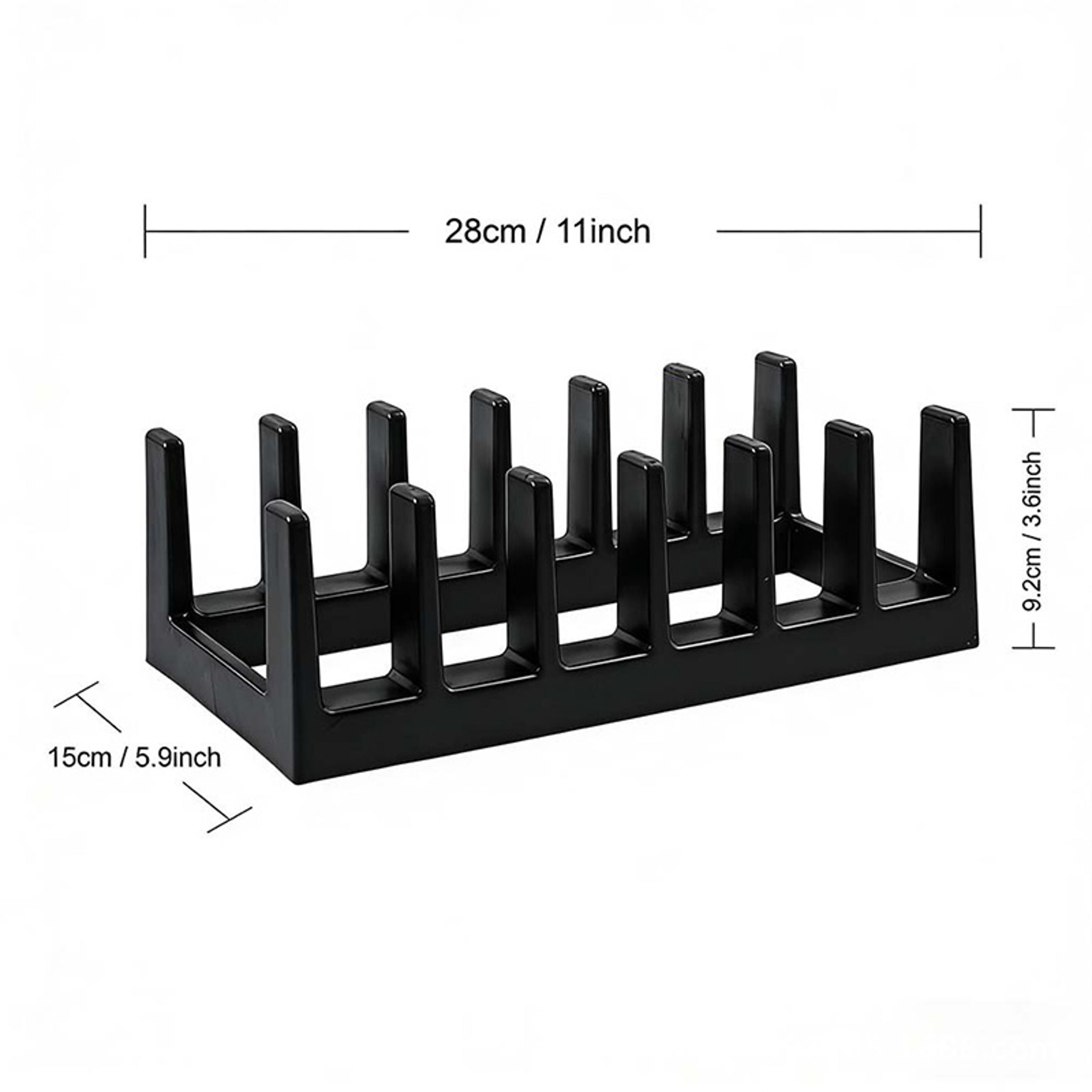 Pot Lid Organizer Space Saving Kitchen Cabinet Organizer 6