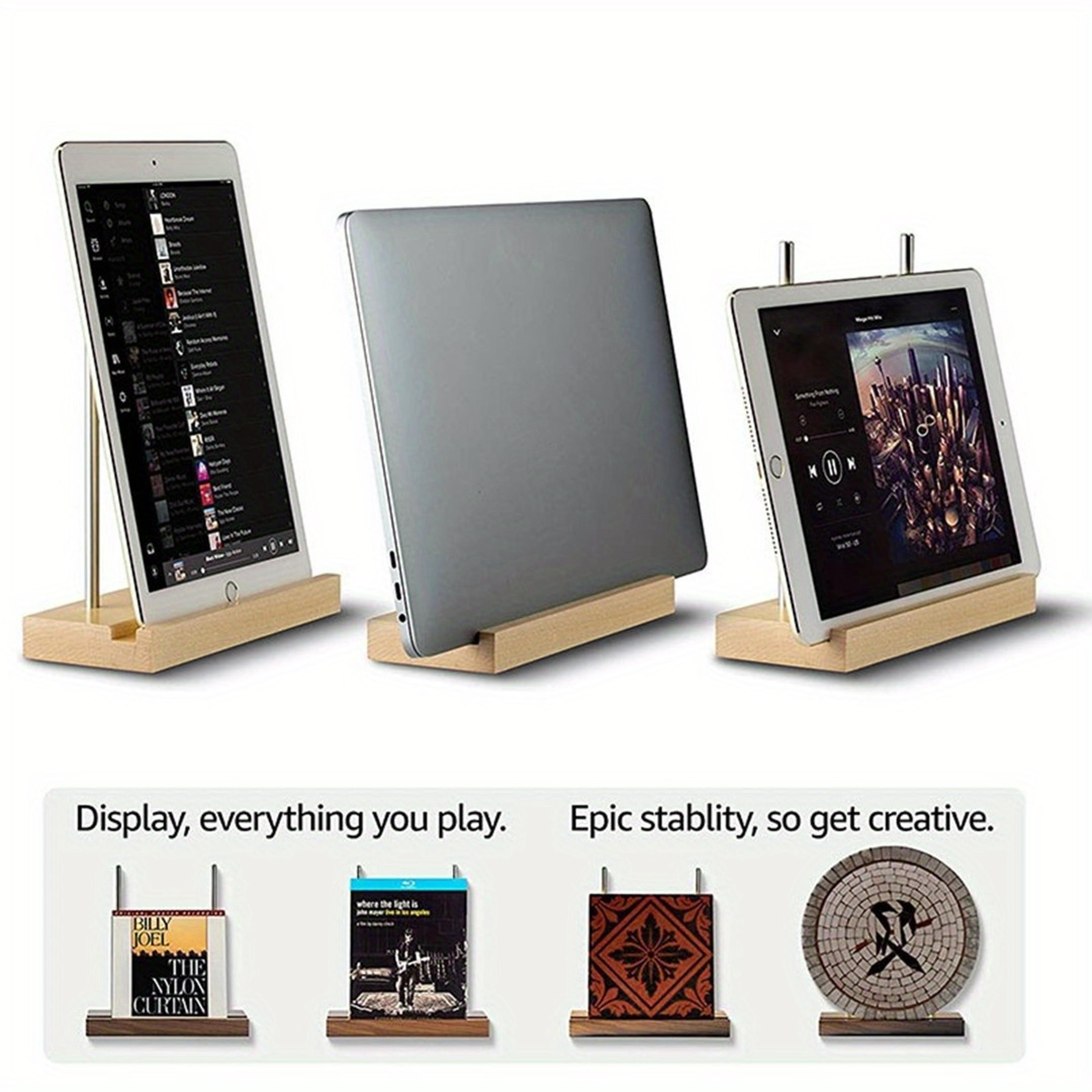 Solid Wood Now Playing Vinyl Record Stand And Album Display Holder 3