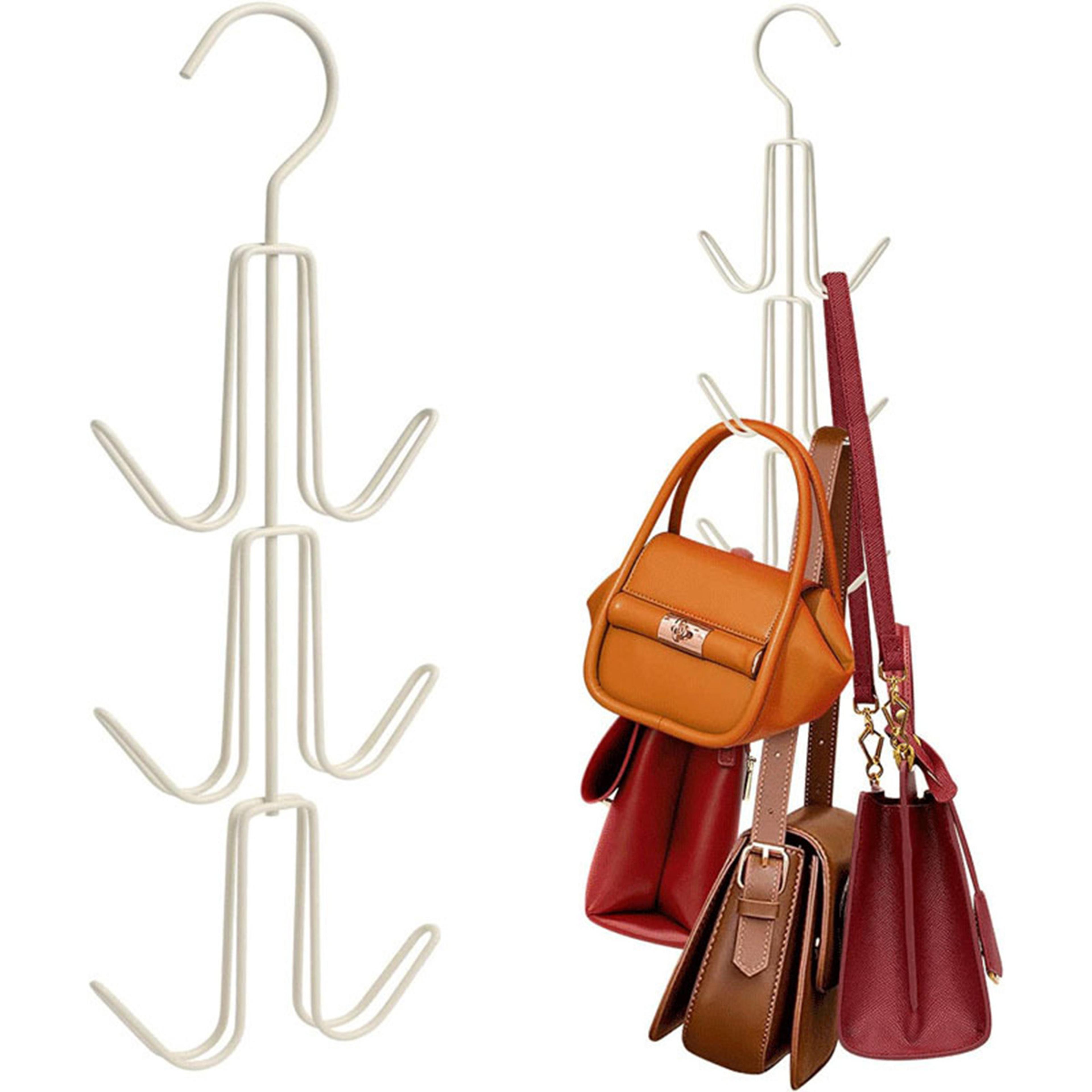 Rotating Multi Layer Closet Organizer Hanger For Hats Belts Bags And Scarves 0