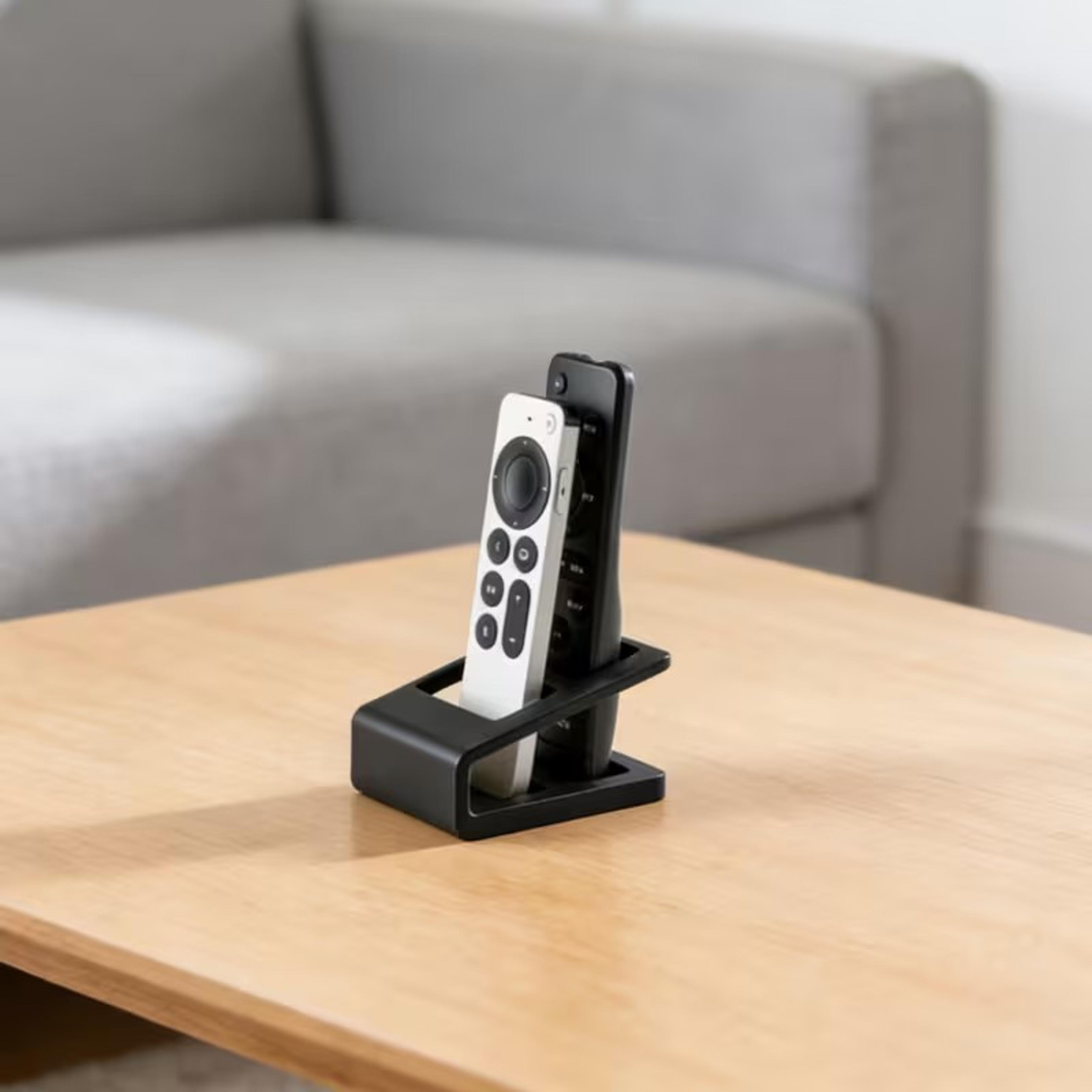 Remote Control Holder Non Slip Tabletop Organizer For TV AC DVD Remotes 2