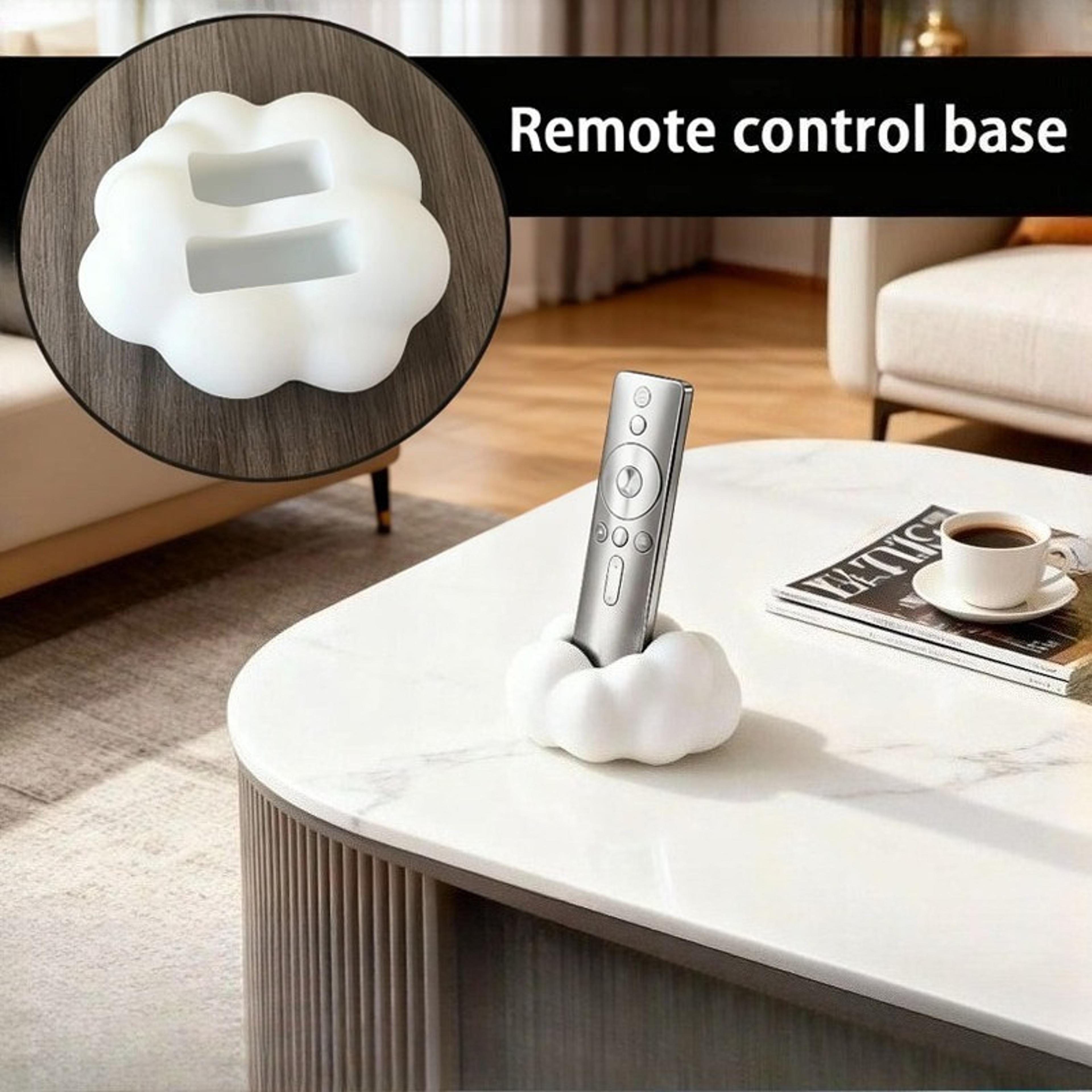 Cute Cloud Remote Control Holder Desk Organizer For TV Remotes Phones And Gadgets 2
