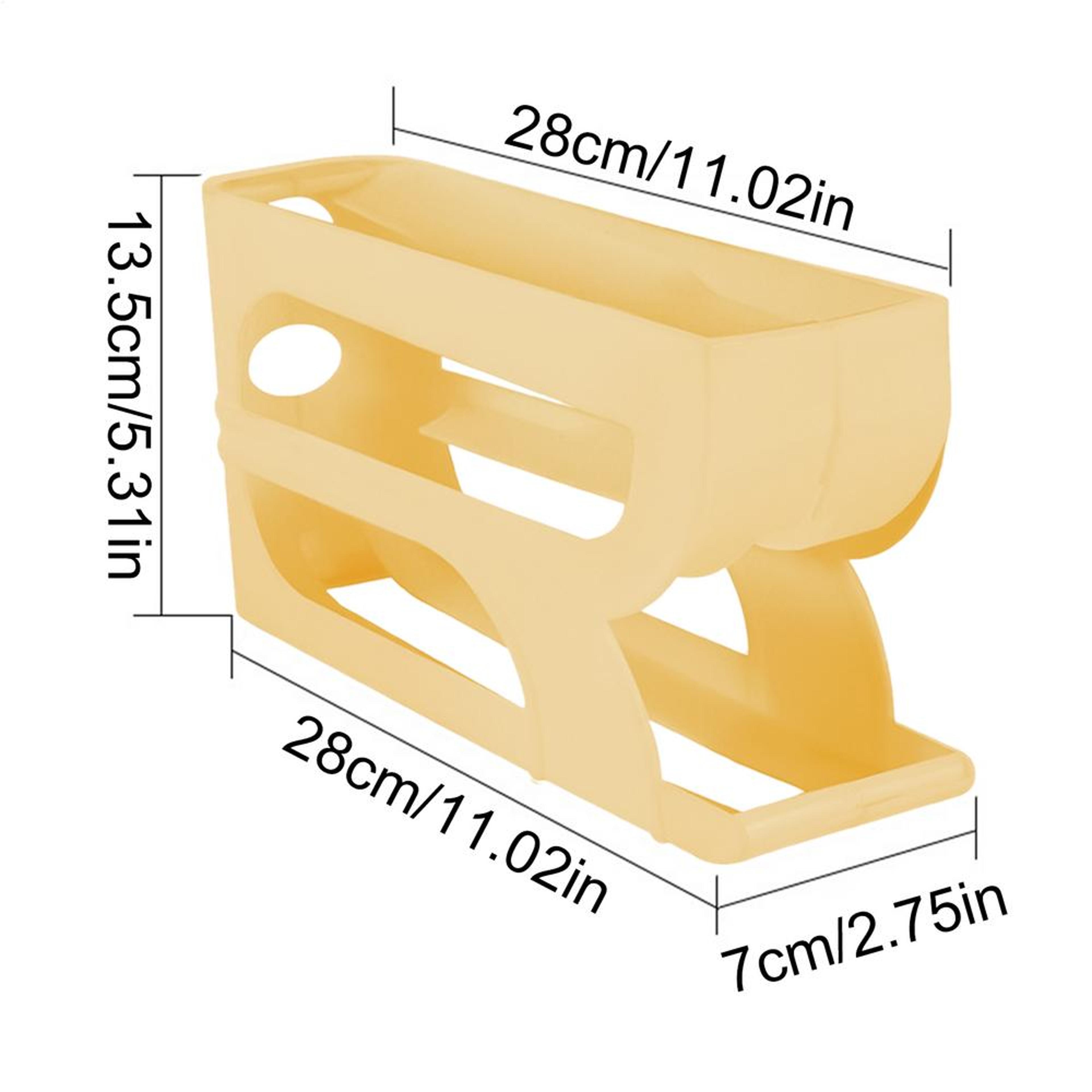 Automatic Egg Dispenser Holder For Refrigerator Door Space Saving Egg Storage Rack 7