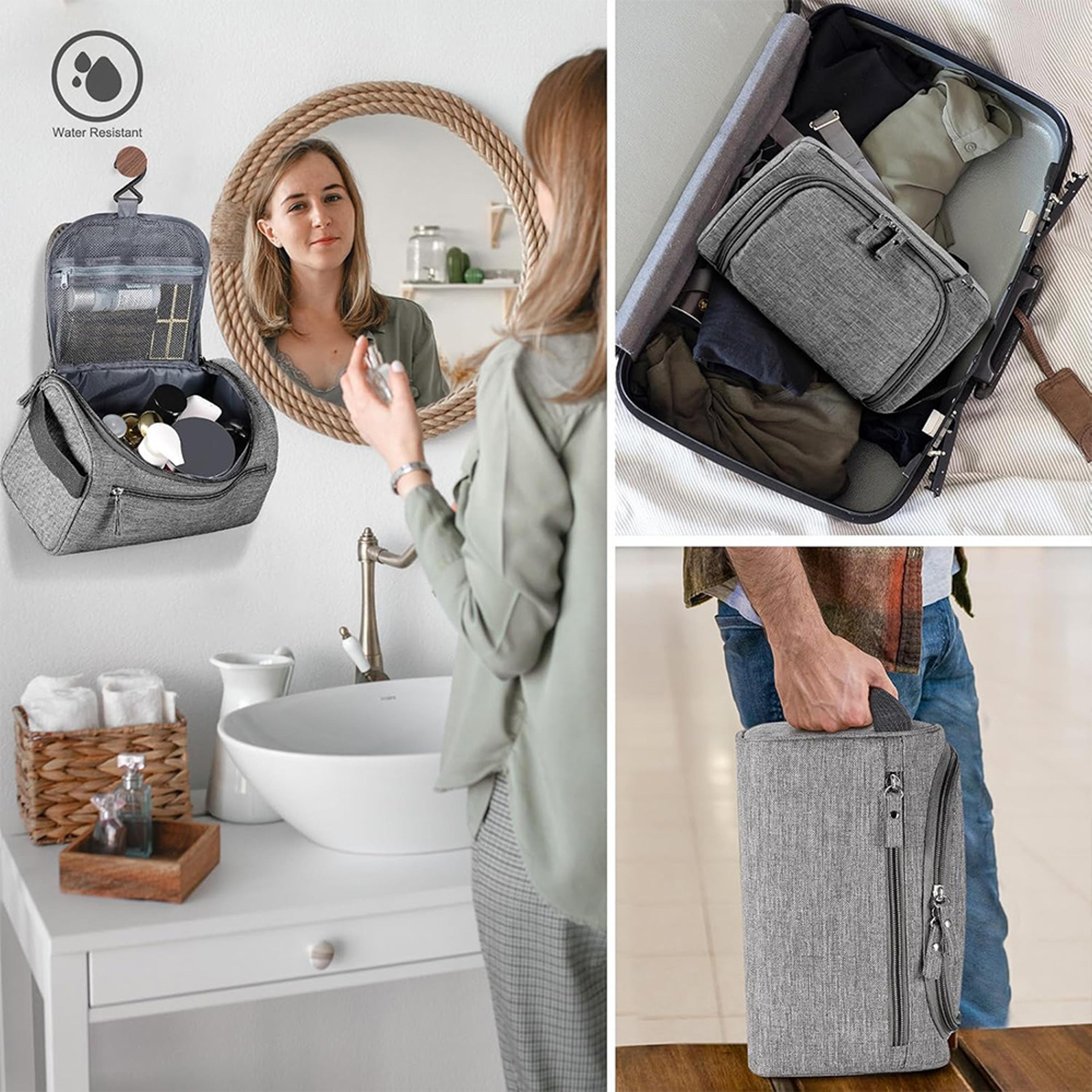 Multi Functional Travel Toiletry Bag Large Capacity Organizer With Hook 3