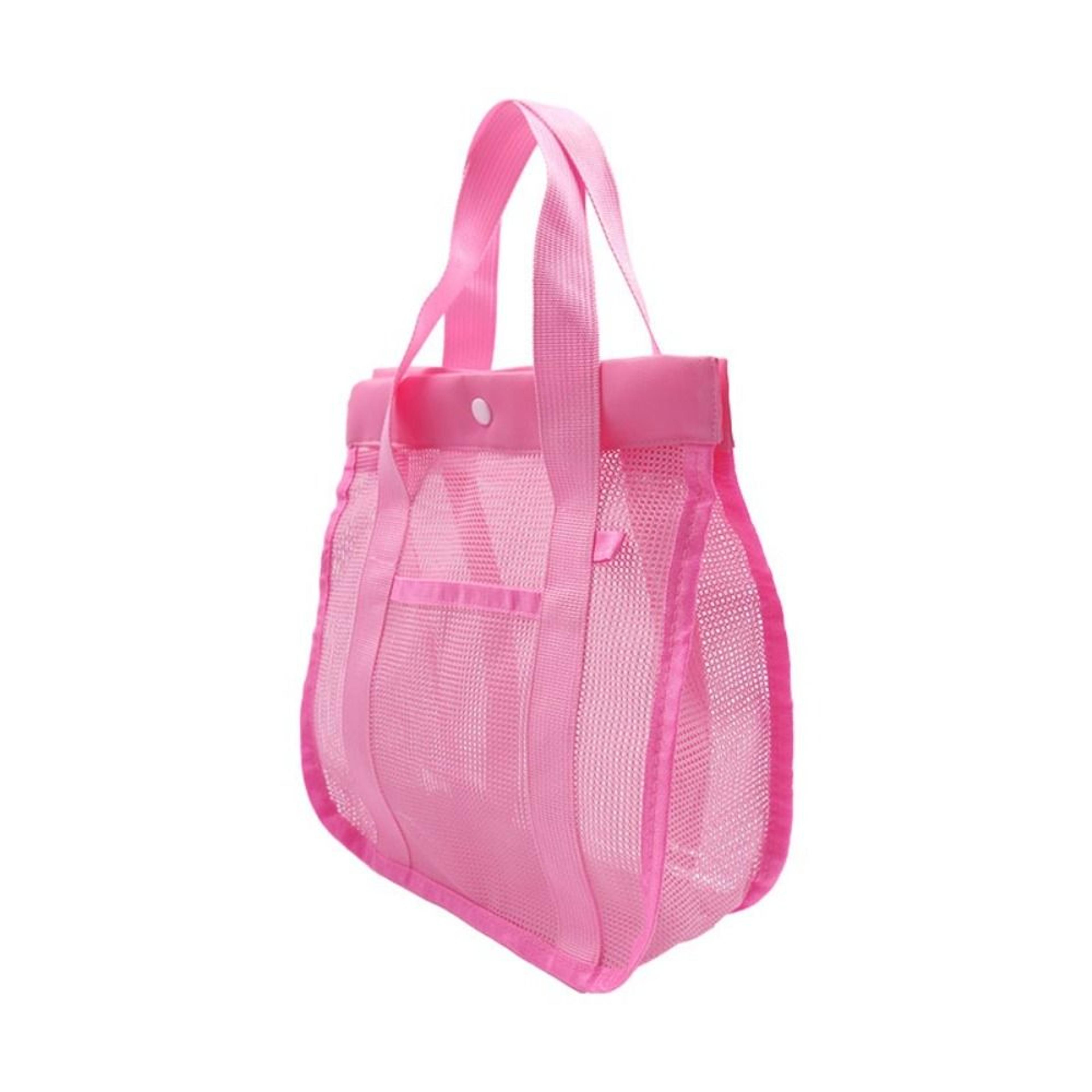Large Capacity Mesh Bath Bag Portable Toiletry Storage Bag For Beach Swimming 3