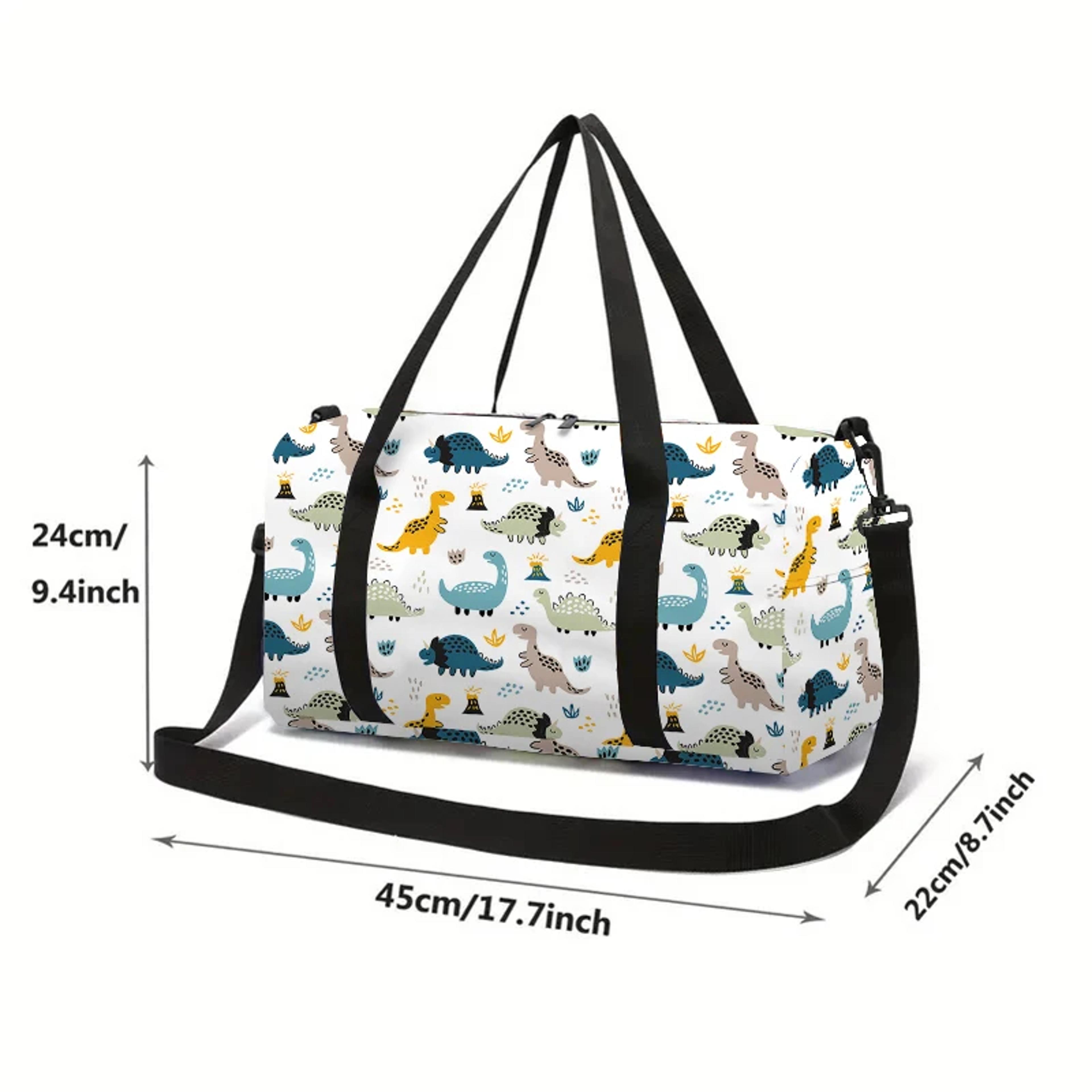 Cartoon Dinosaur Kids Travel Bag Large Capacity Outdoor Fitness Backpack 1