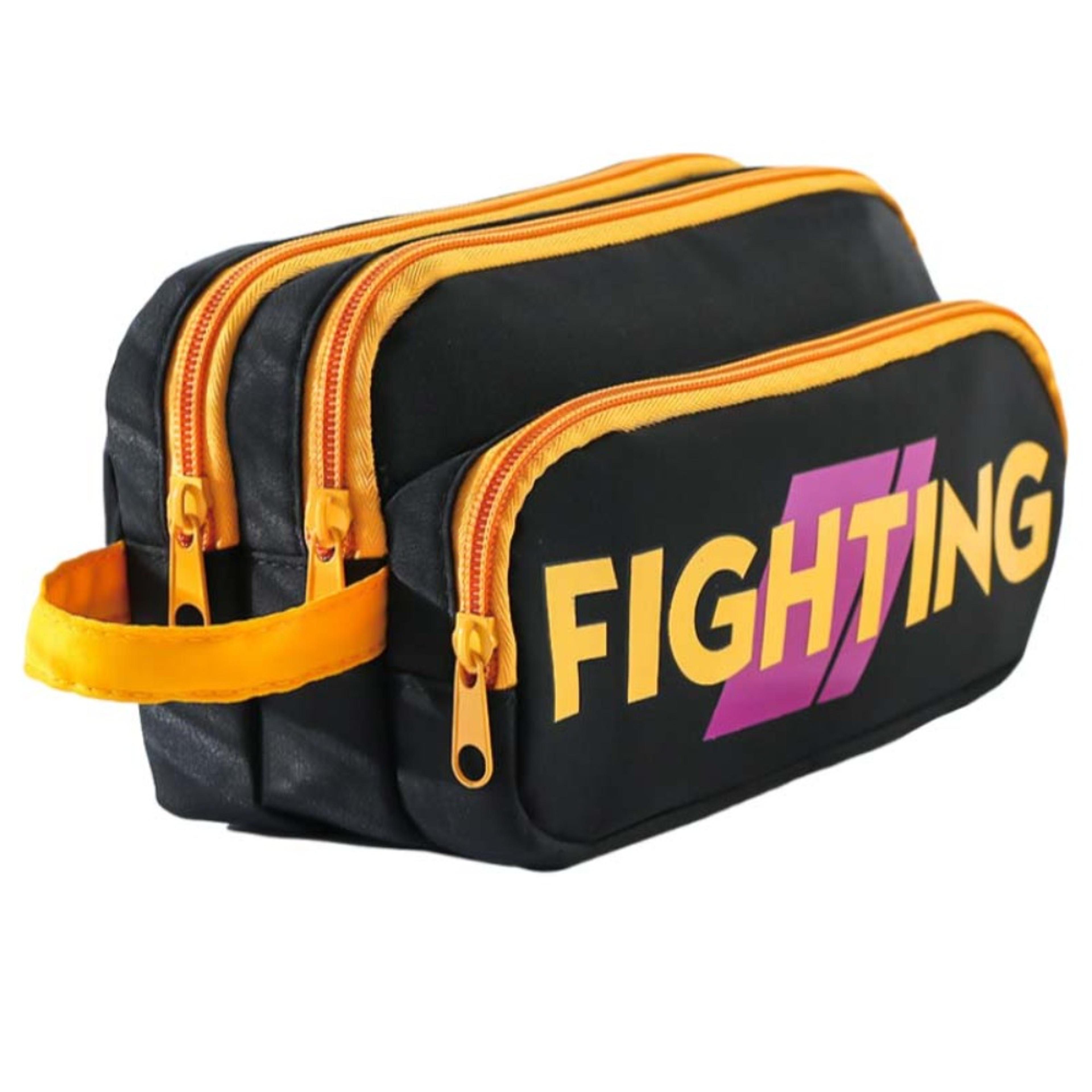Large Capacity Pencil Case Multi Layer Zipper Organizer Bag For Students 8