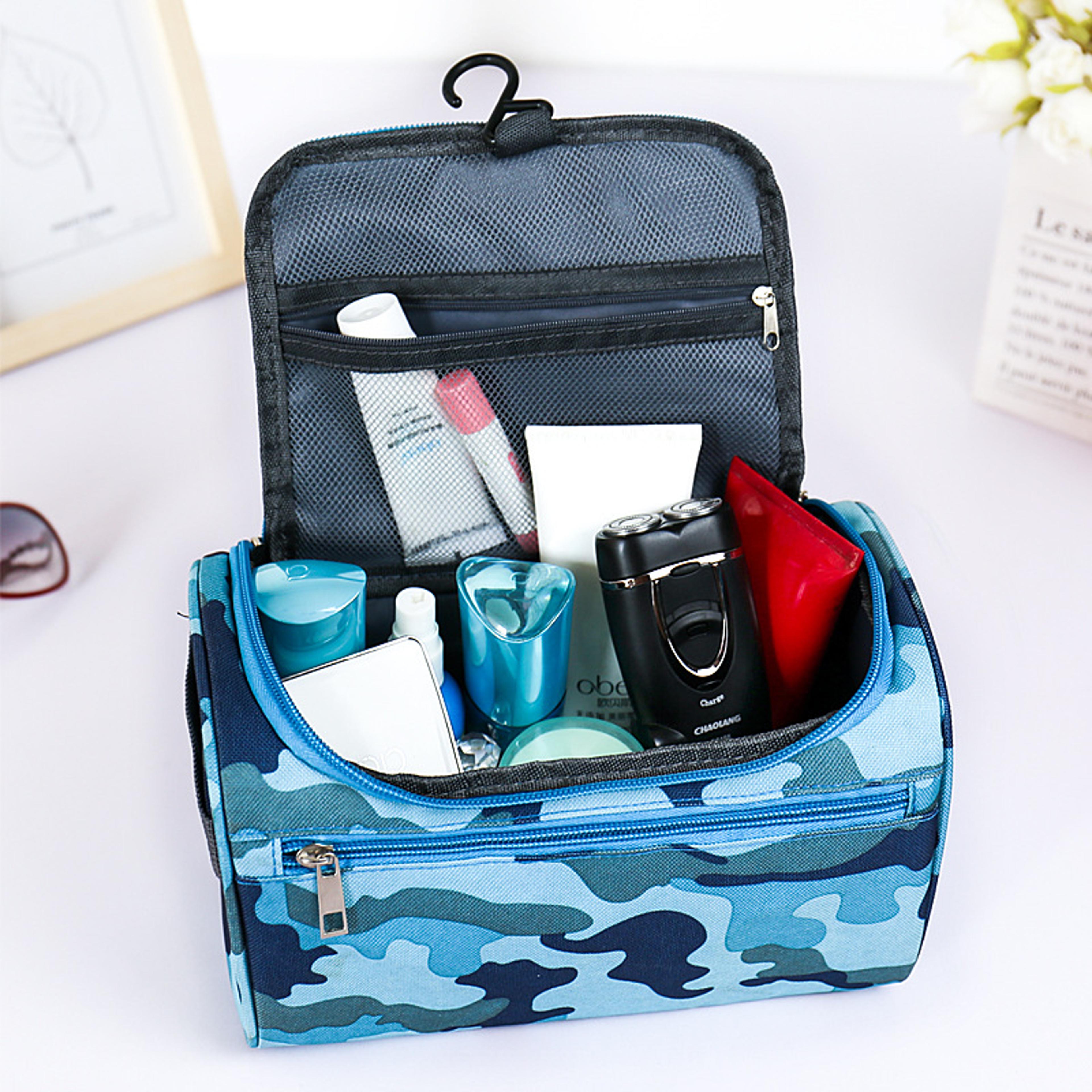 Large Capacity Waterproof Hanging Cosmetic Bag Travel Toiletry Organizer 1