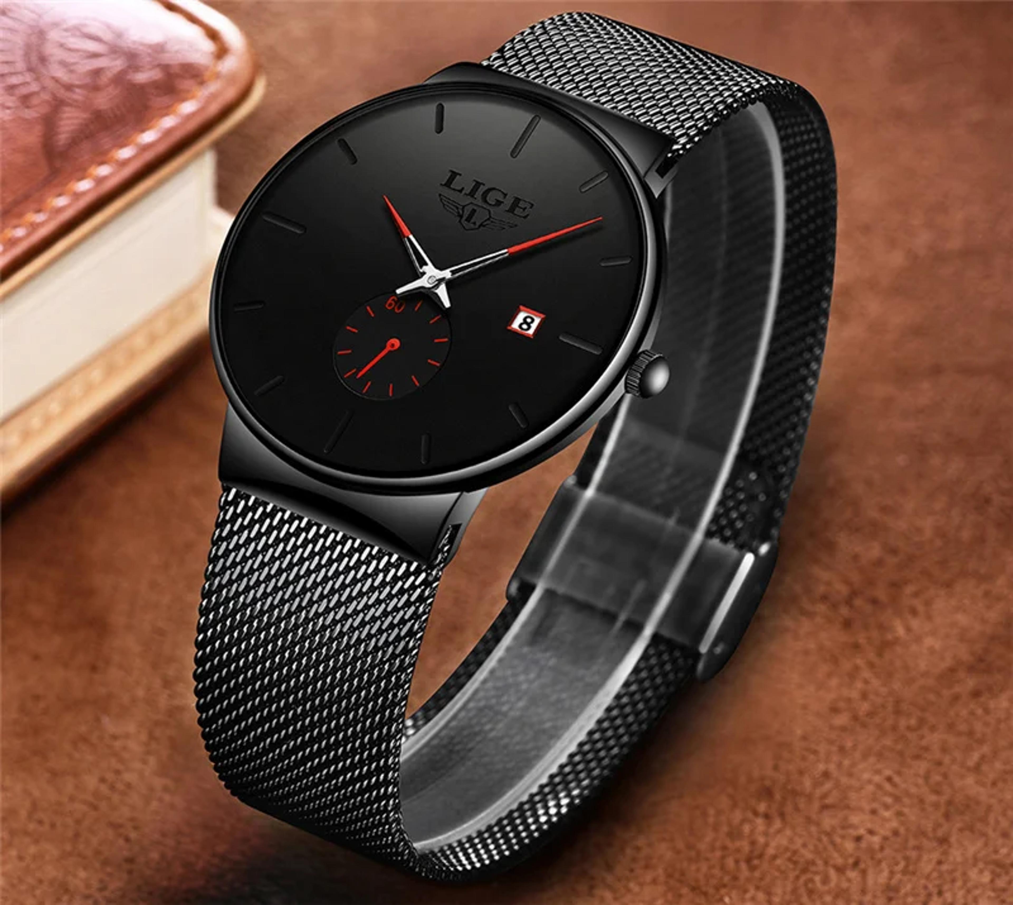 Elegant Slim Women Quartz Watch Waterproof Casual Luxury Business Wristwatch 6