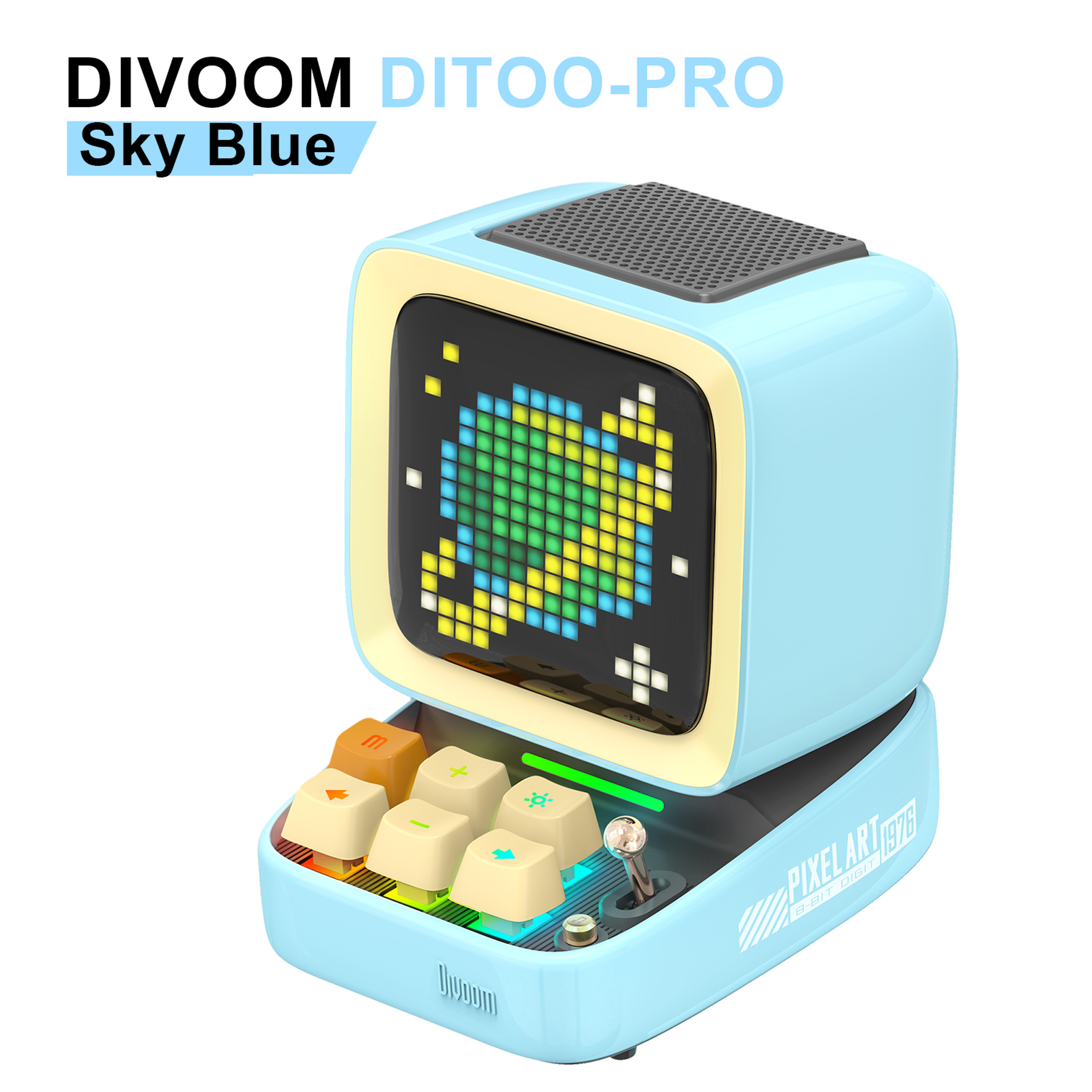 Ditoo Retro Pixel Art Bluetooth Speaker With LED Display 10
