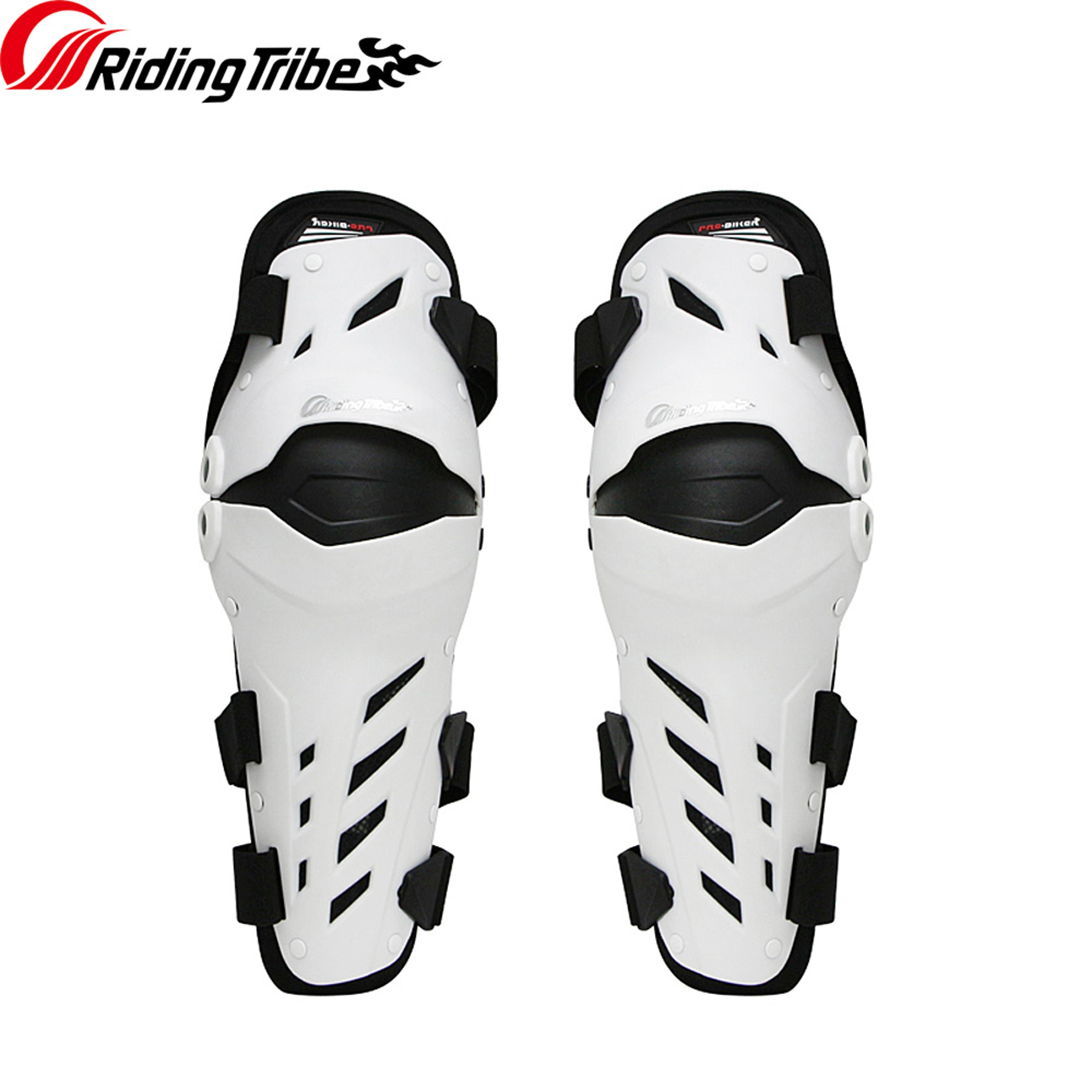 Motorcycle Knee Guards Impact Resistant Adjustable Riding Protective Gear 1