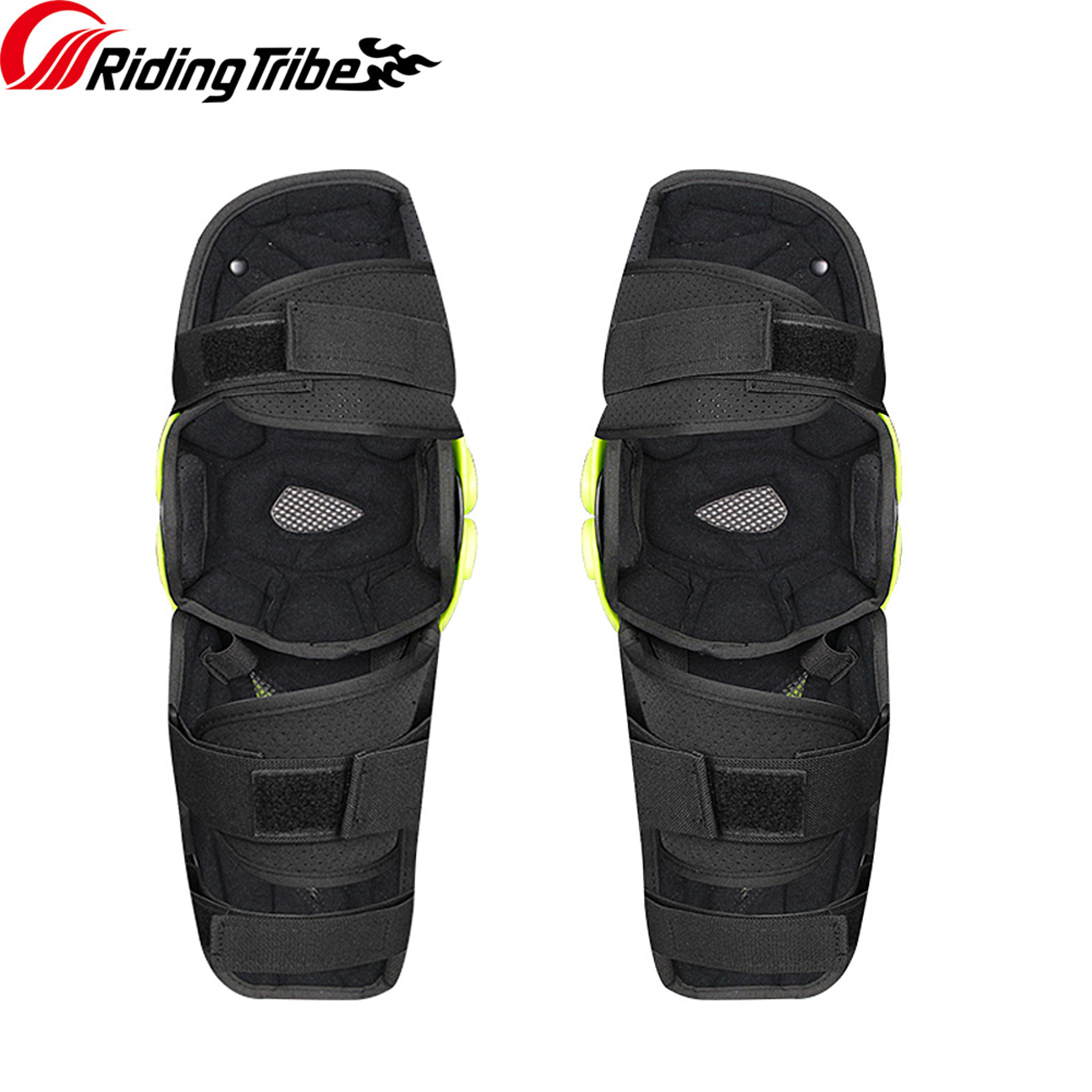 Motorcycle Knee Guards Impact Resistant Adjustable Riding Protective Gear 2
