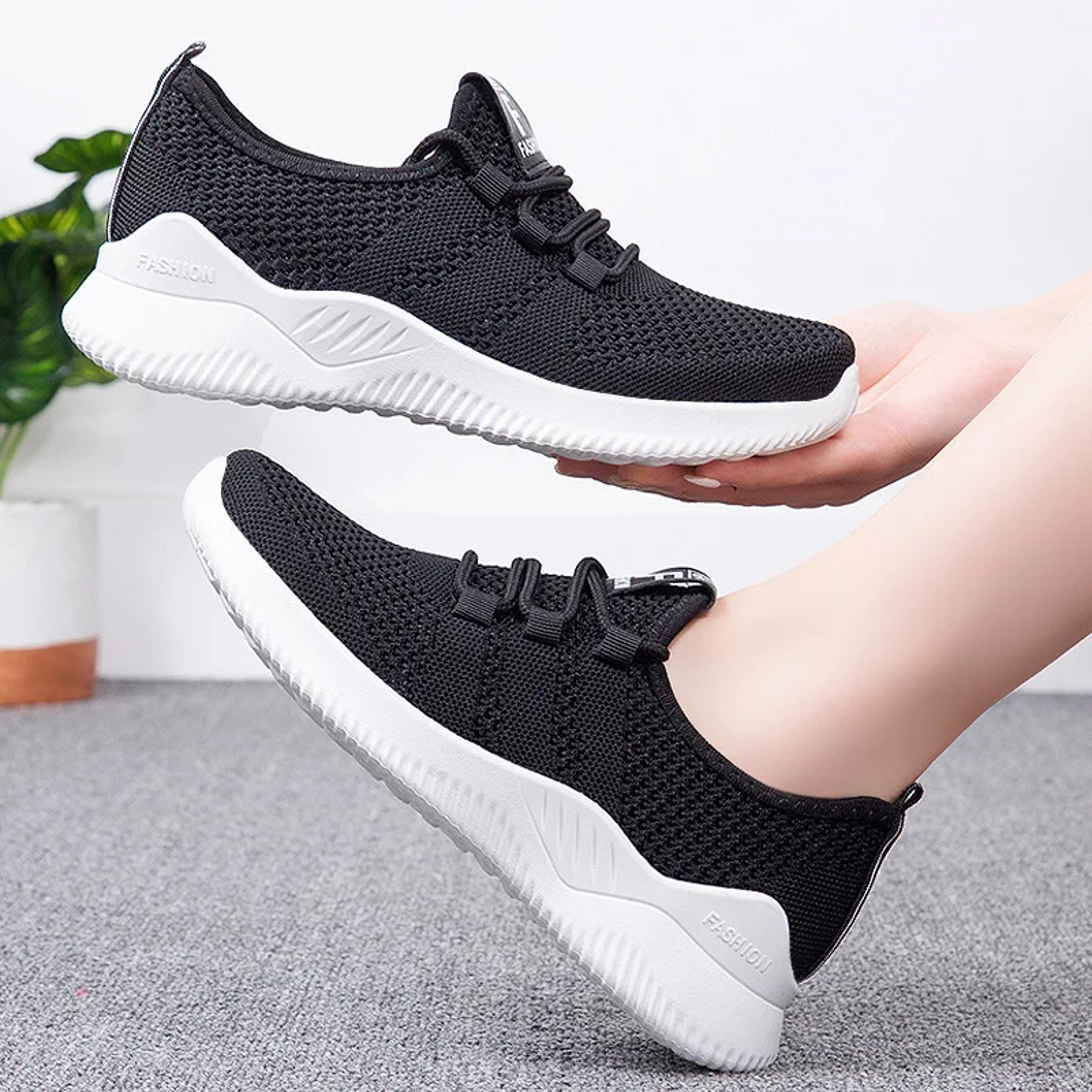 breathable walking sneakers for women lightweight mesh casual gym shoes