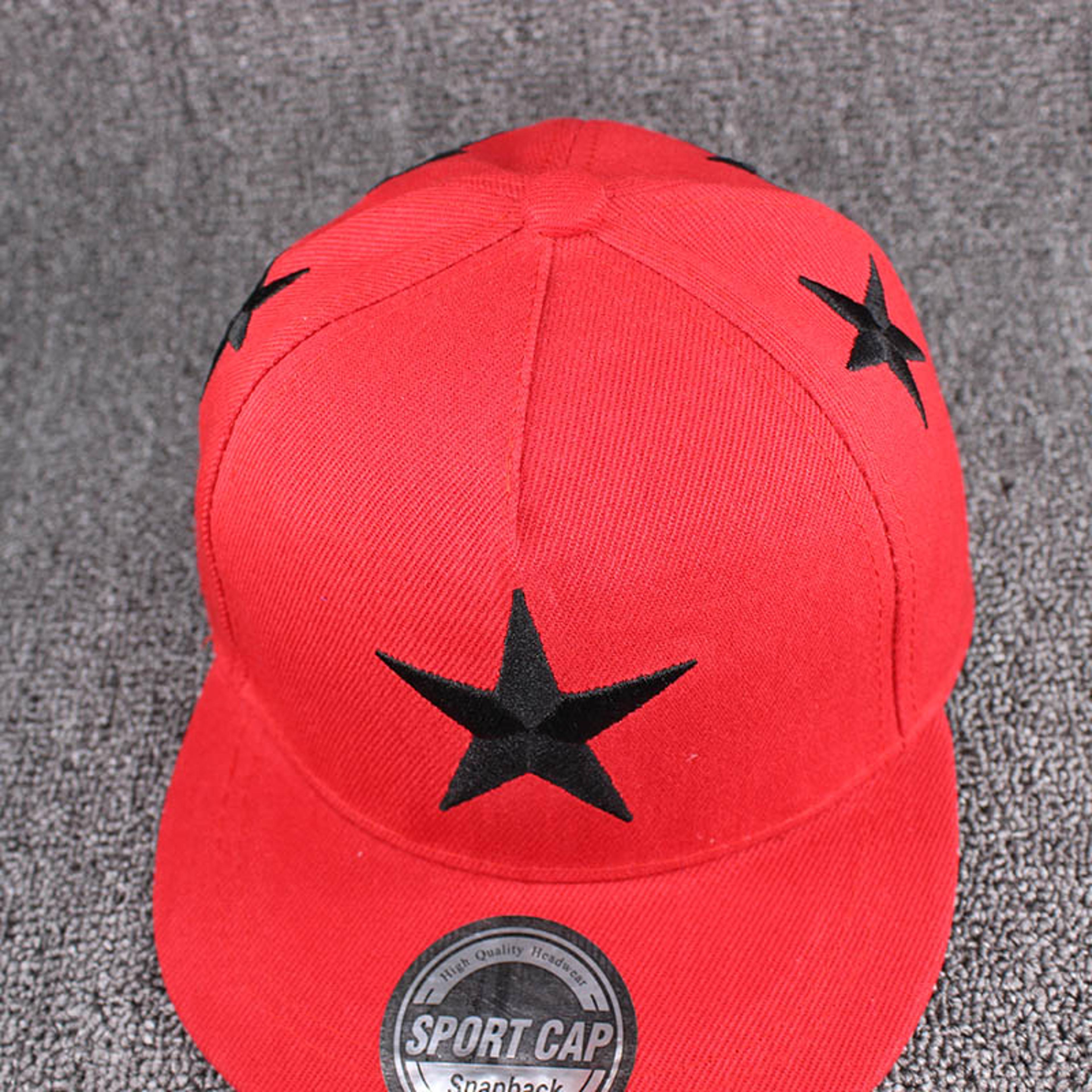 Kids Star Baseball Cap Adjustable Snapback Sun Hat For Boys And Girls 3
