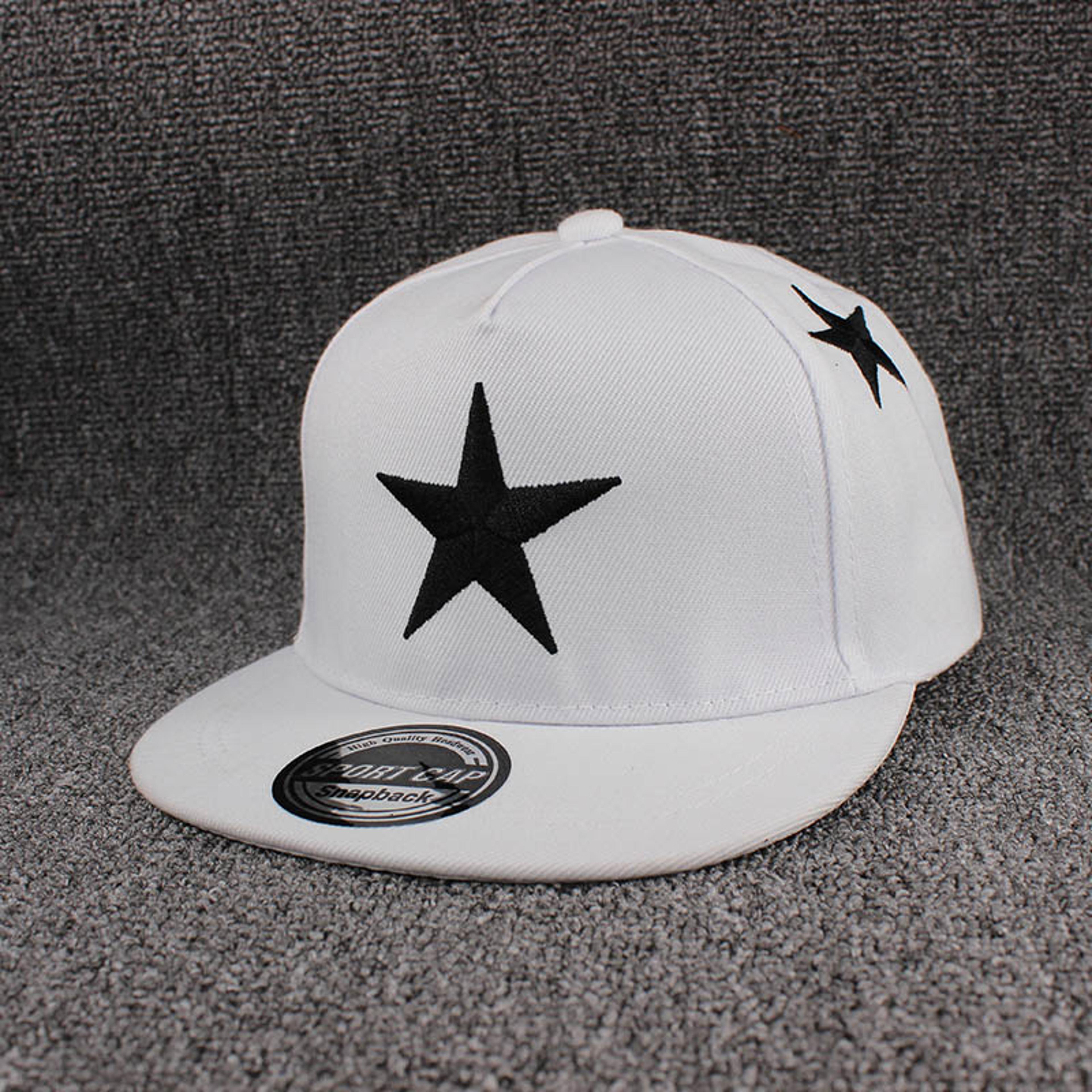 Kids Star Baseball Cap Adjustable Snapback Sun Hat For Boys And Girls 9