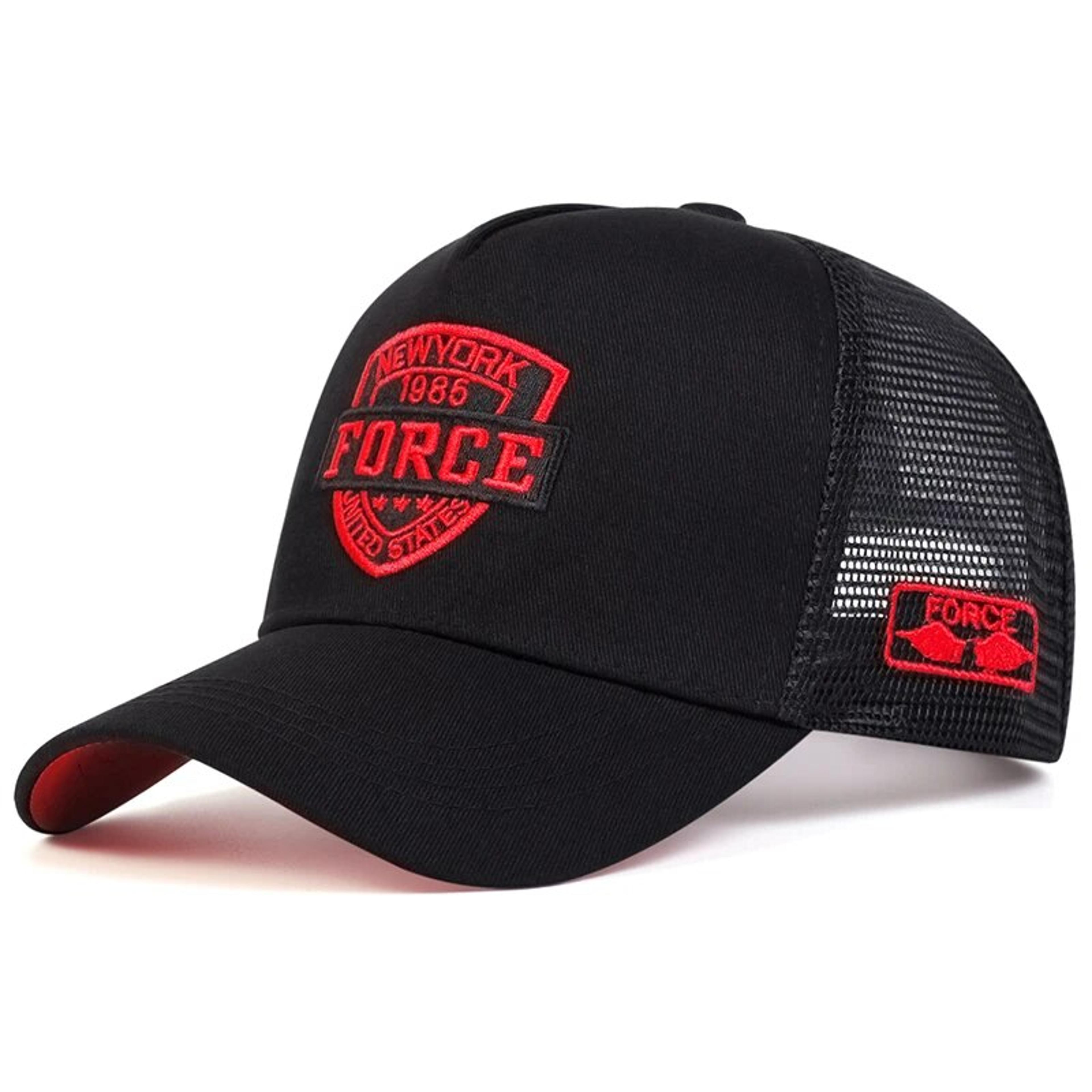 Breathable Mesh Baseball Cap Adjustable Snapback Trucker Hat For Men And Women 1