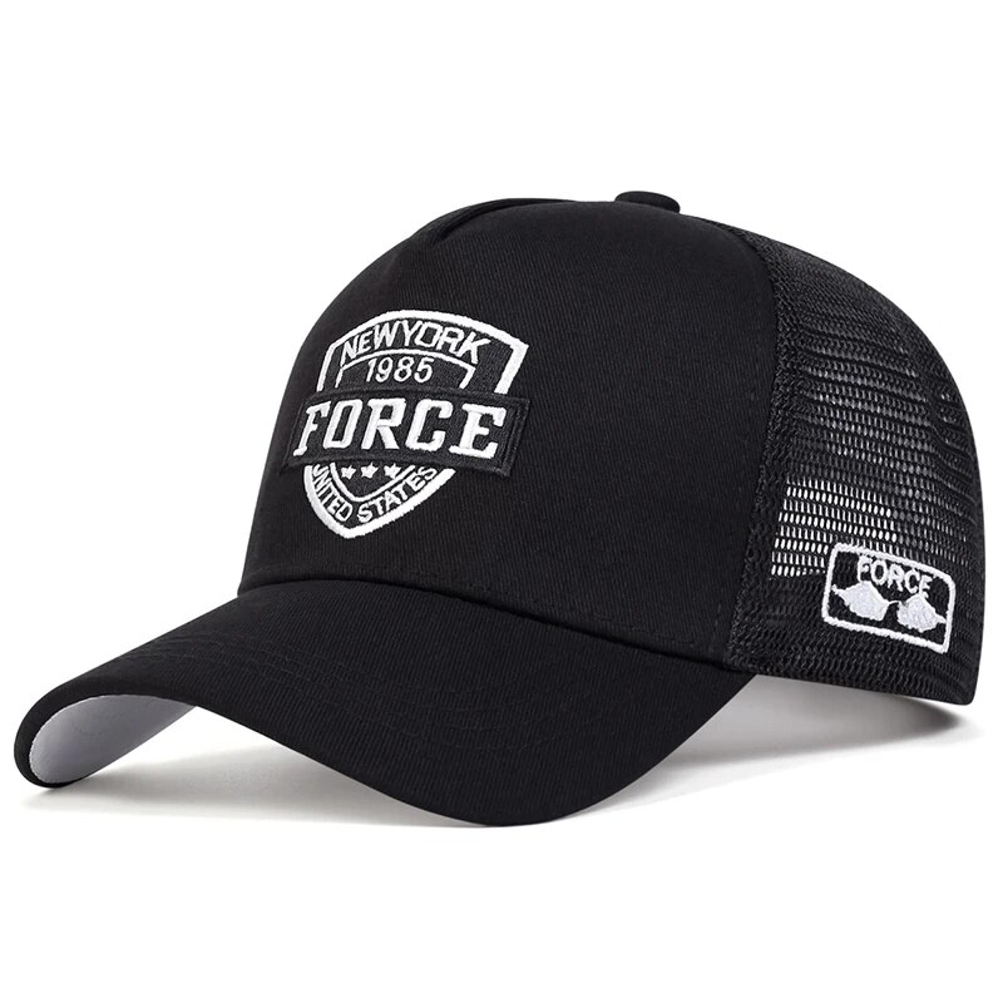 Breathable Mesh Baseball Cap Adjustable Snapback Trucker Hat For Men And Women 6