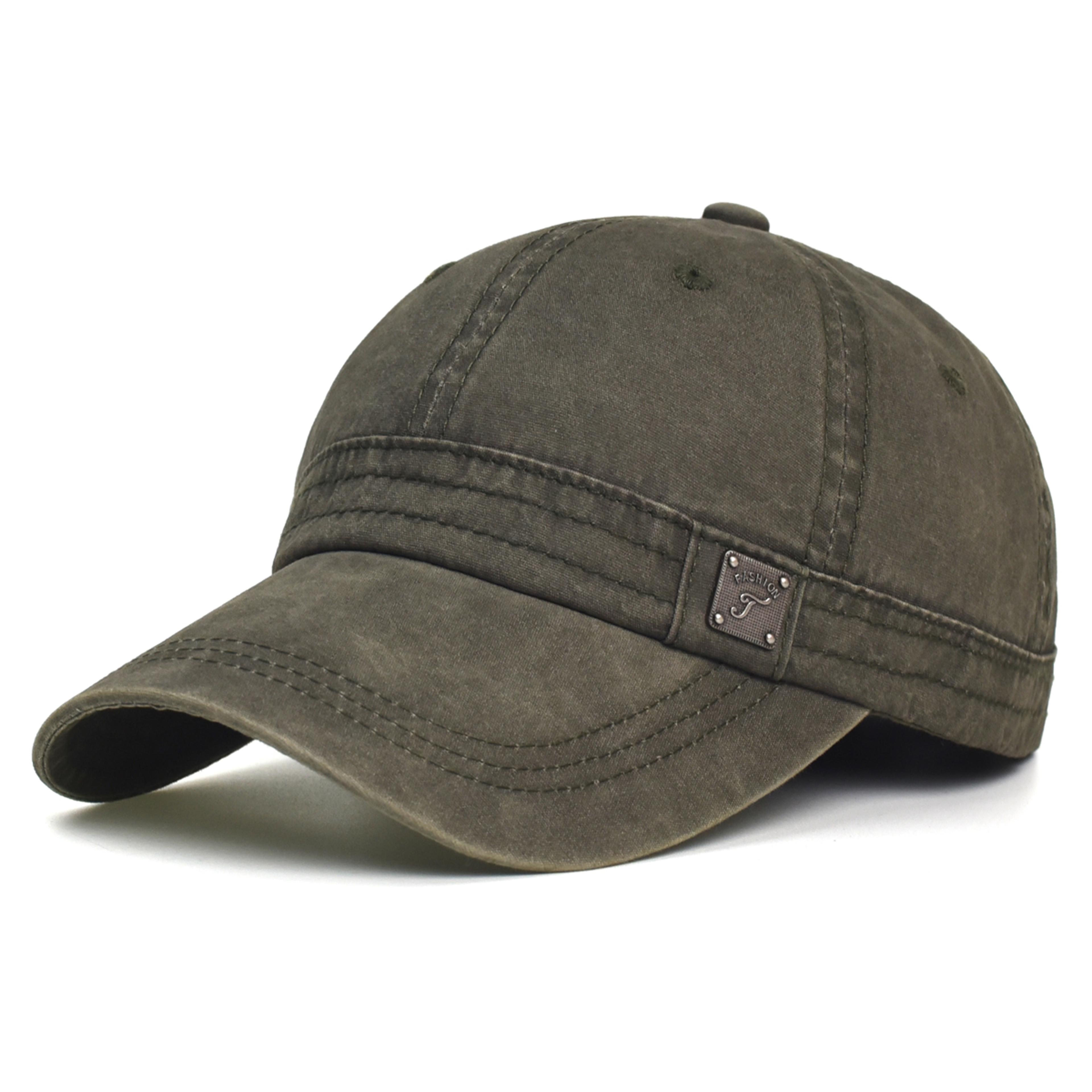 Vintage Washed Cotton Baseball Cap Adjustable Low Profile Dad Hat For Men And Women 5