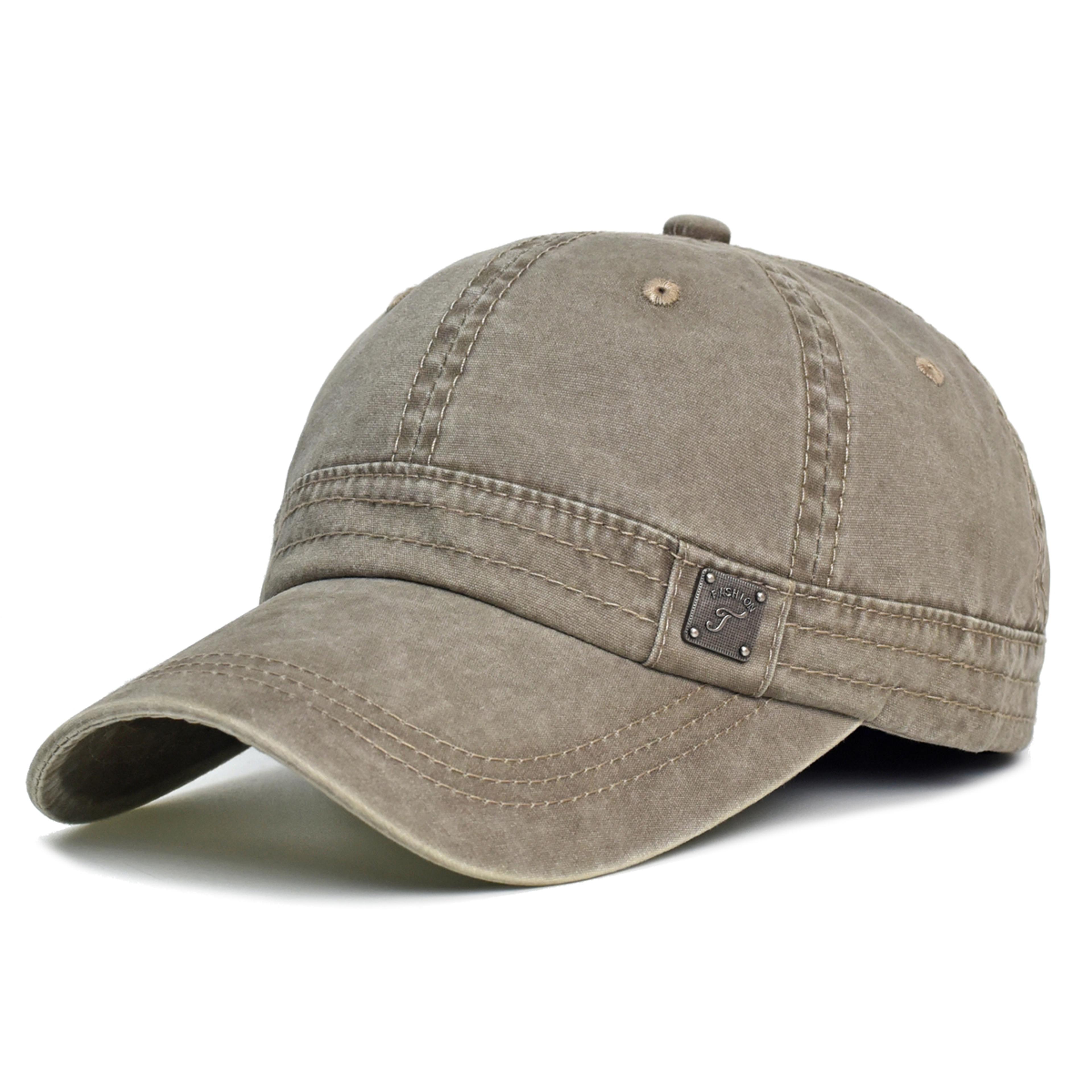 Vintage Washed Cotton Baseball Cap Adjustable Low Profile Dad Hat For Men And Women 7
