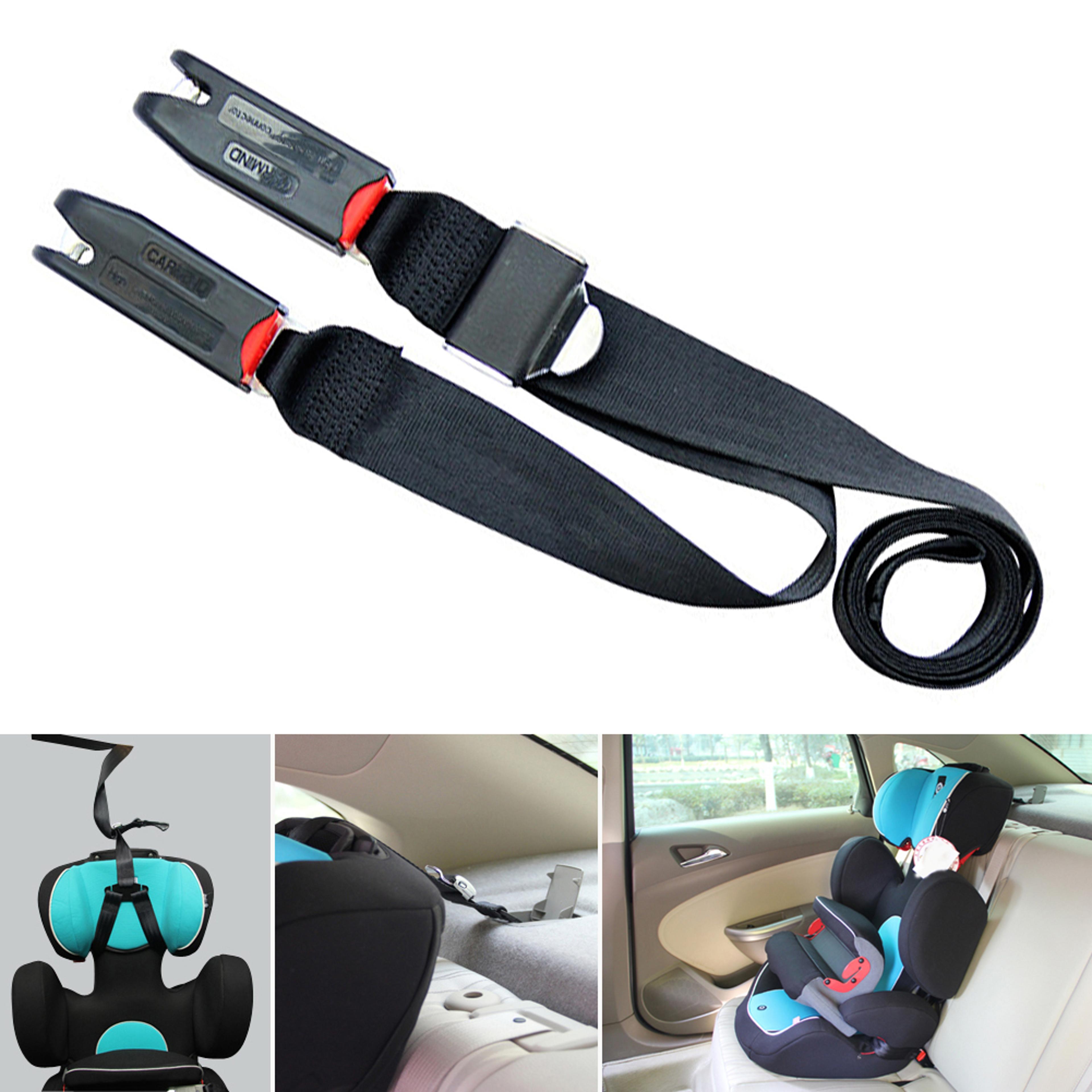 Universal Adjustable Child Car Seat Anchor Strap ISOFIX LATCH Connection Belt 2