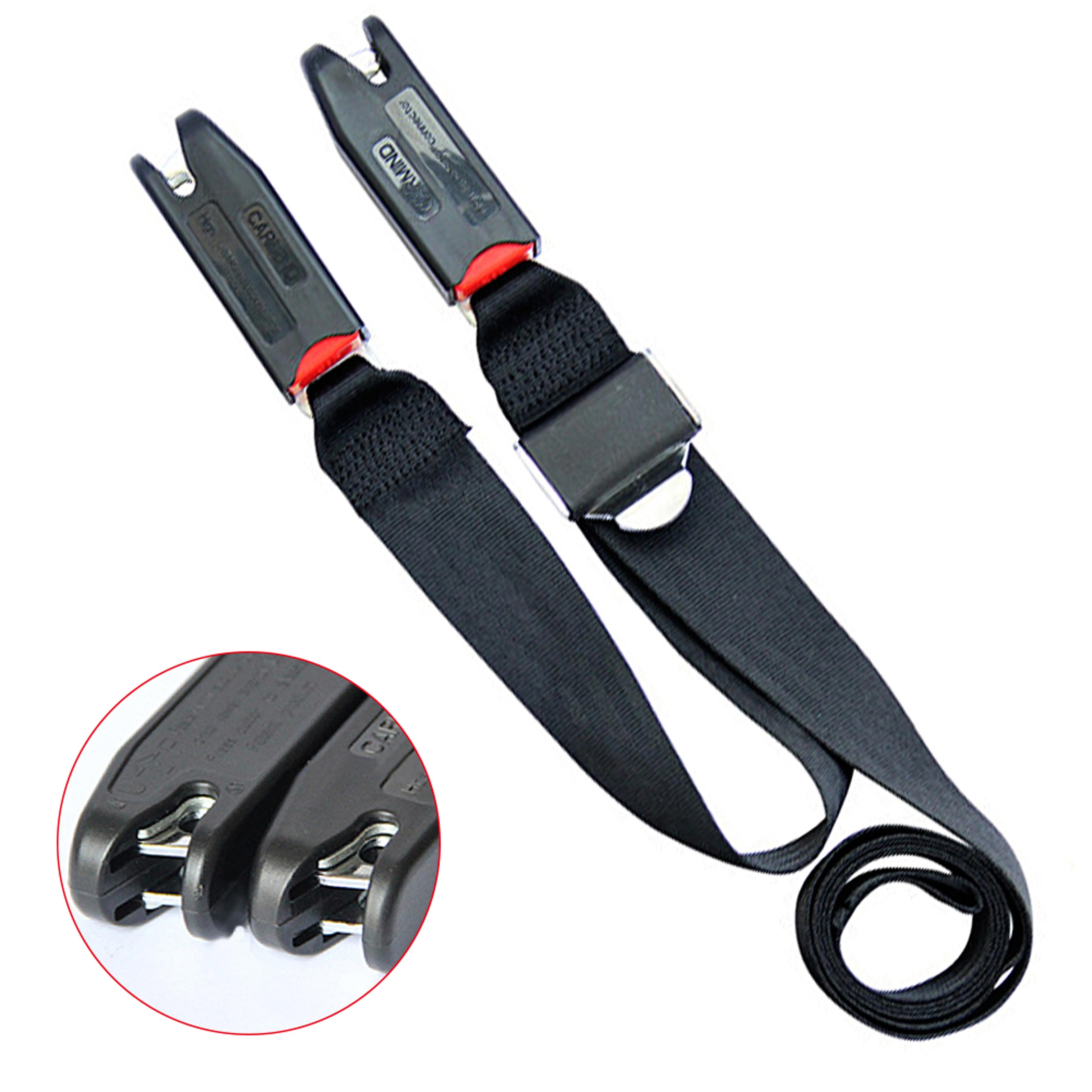 Universal Adjustable Child Car Seat Anchor Strap ISOFIX LATCH Connection Belt 4