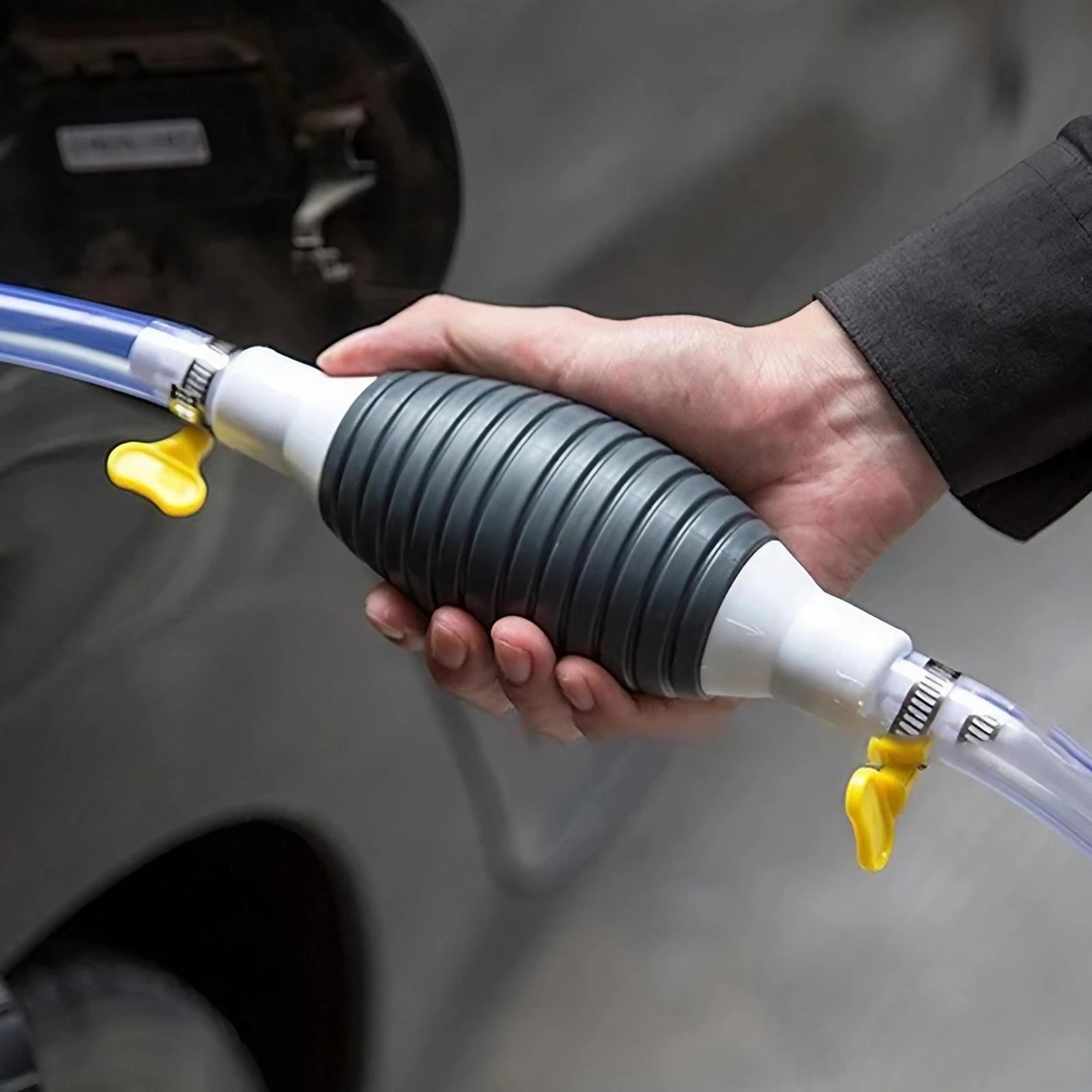 universal manual fuel transfer pump rubber hand primer bulb for petrol diesel and liquid transfer
