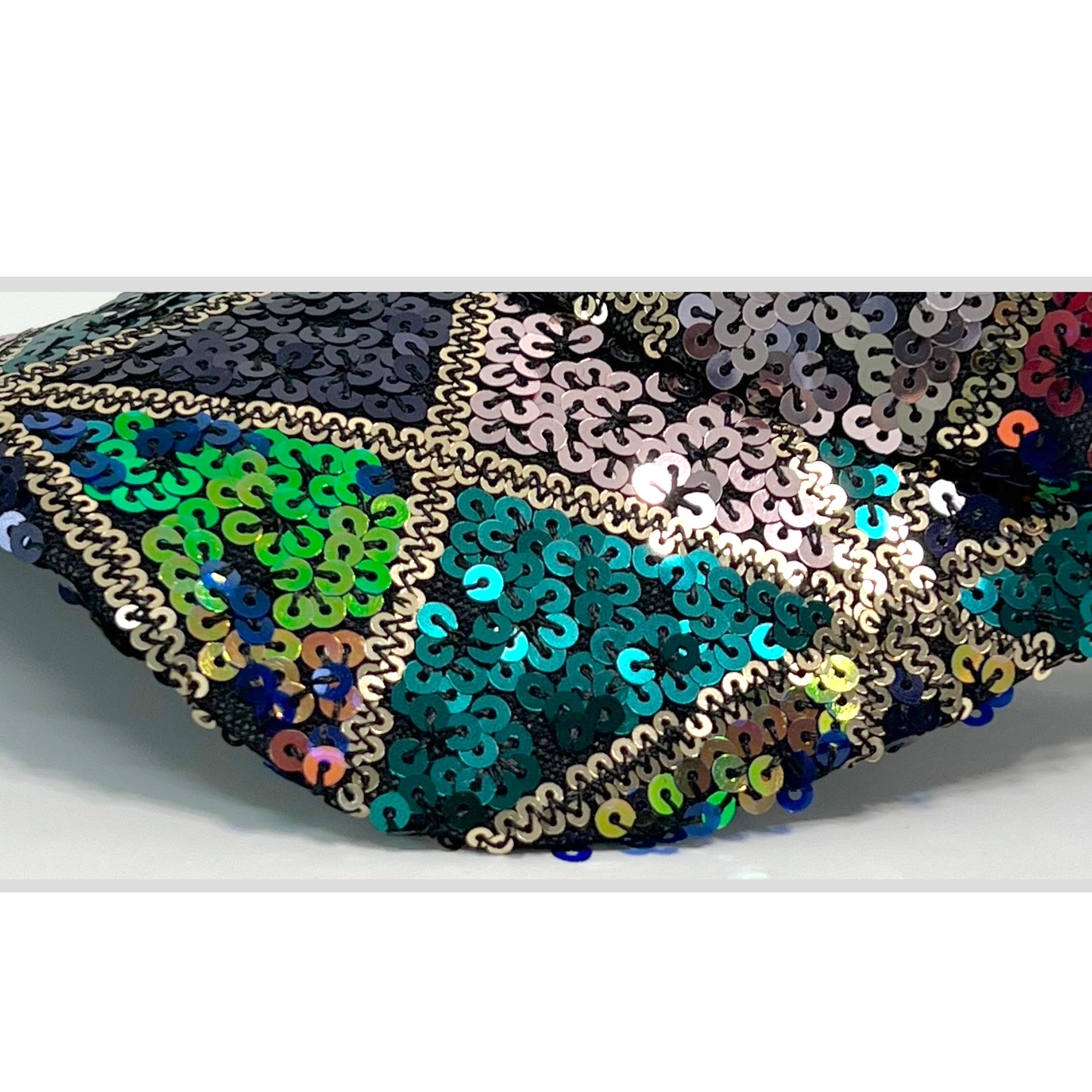 Shiny Sequin Mesh Baseball Cap Adjustable Summer Sun Hat 4
