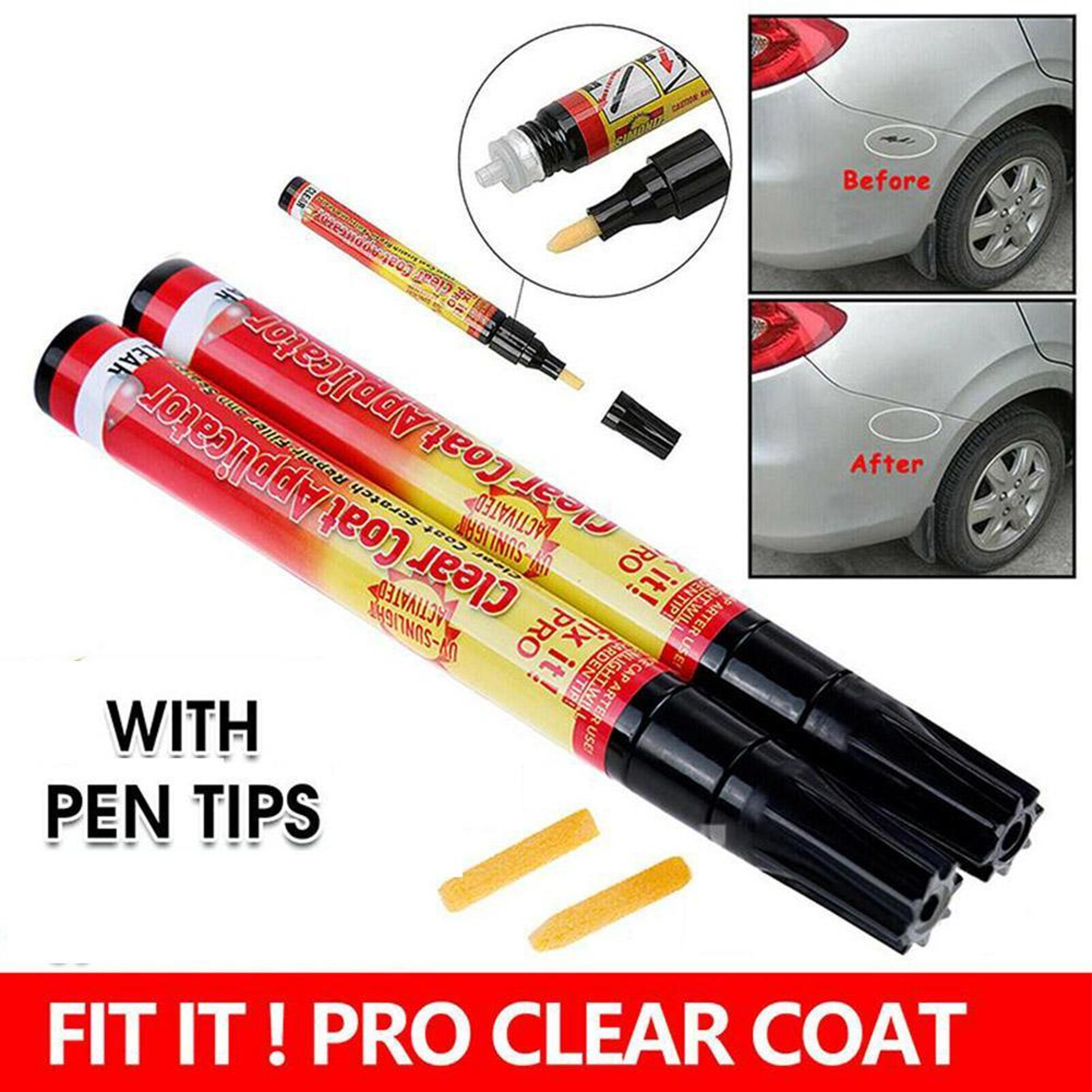 Car Scratch Repair Pen Clear Coat Scratch Remover Auto Paint Touch Up Tool 2