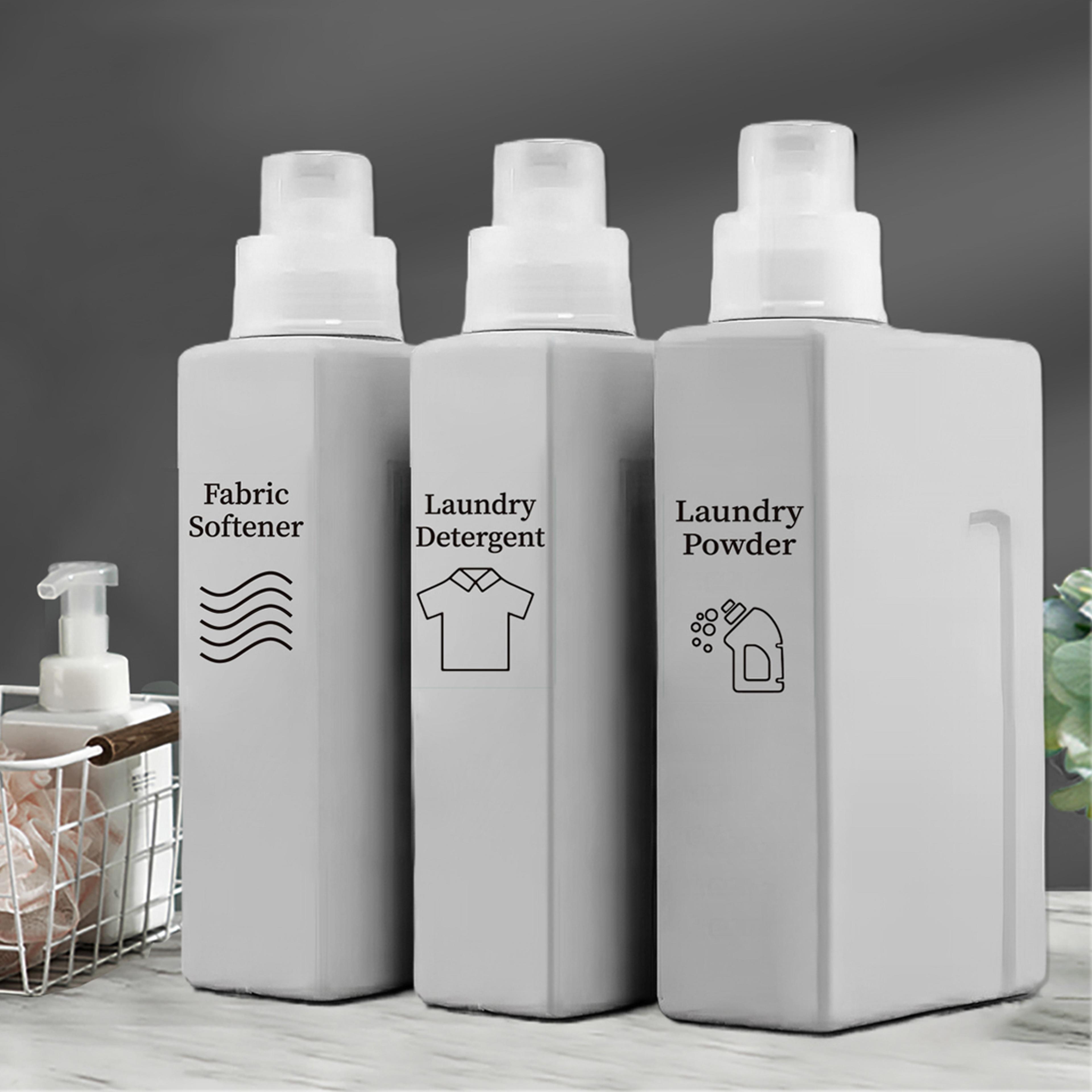 Laundry Detergent Dispenser Refillable Laundry Storage Container 1