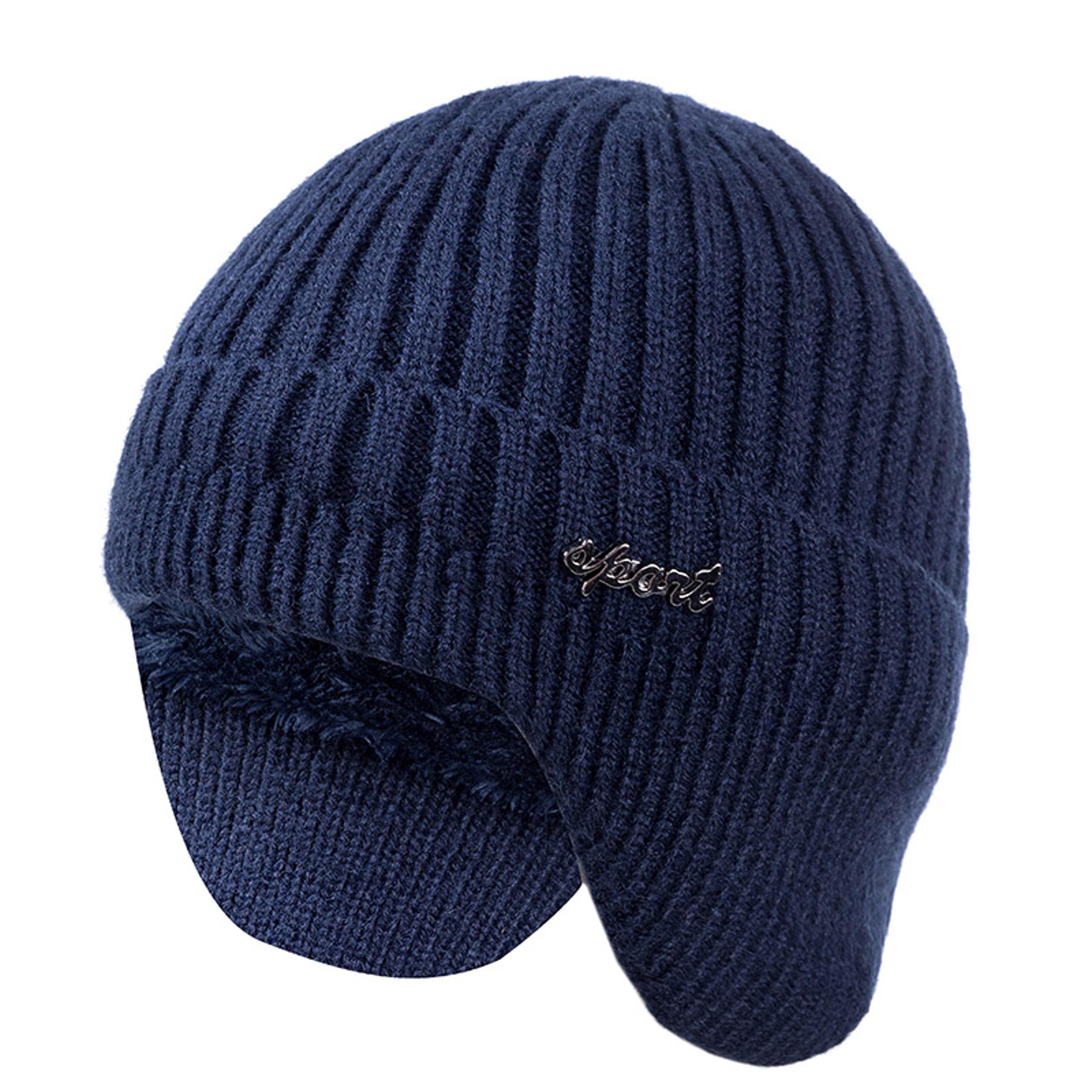 Warm Earflap Beanie Soft Knit Winter Hat For Men And Women 6