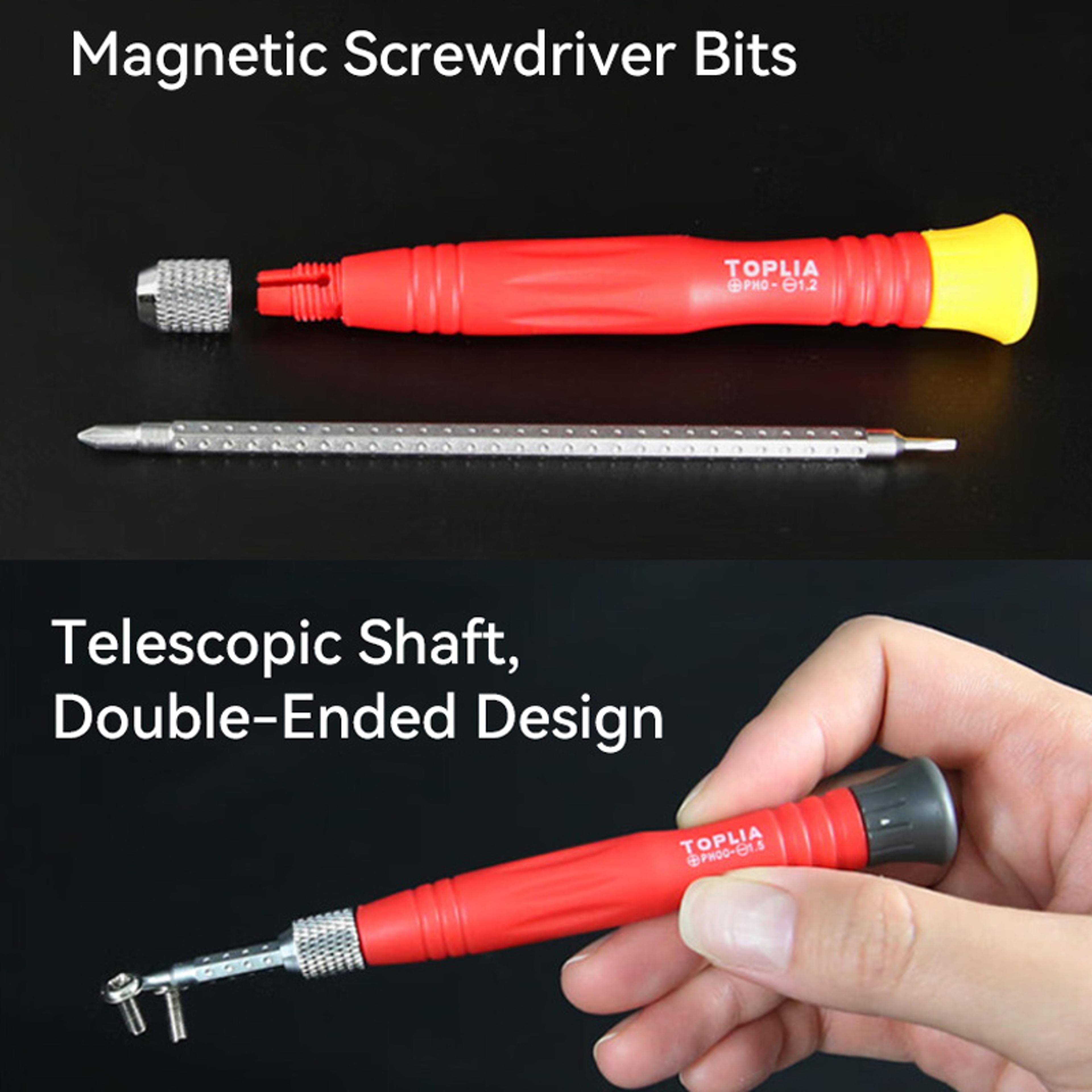 Precision Extendable Screwdriver Set For Electronics And Small Appliance Repair 3