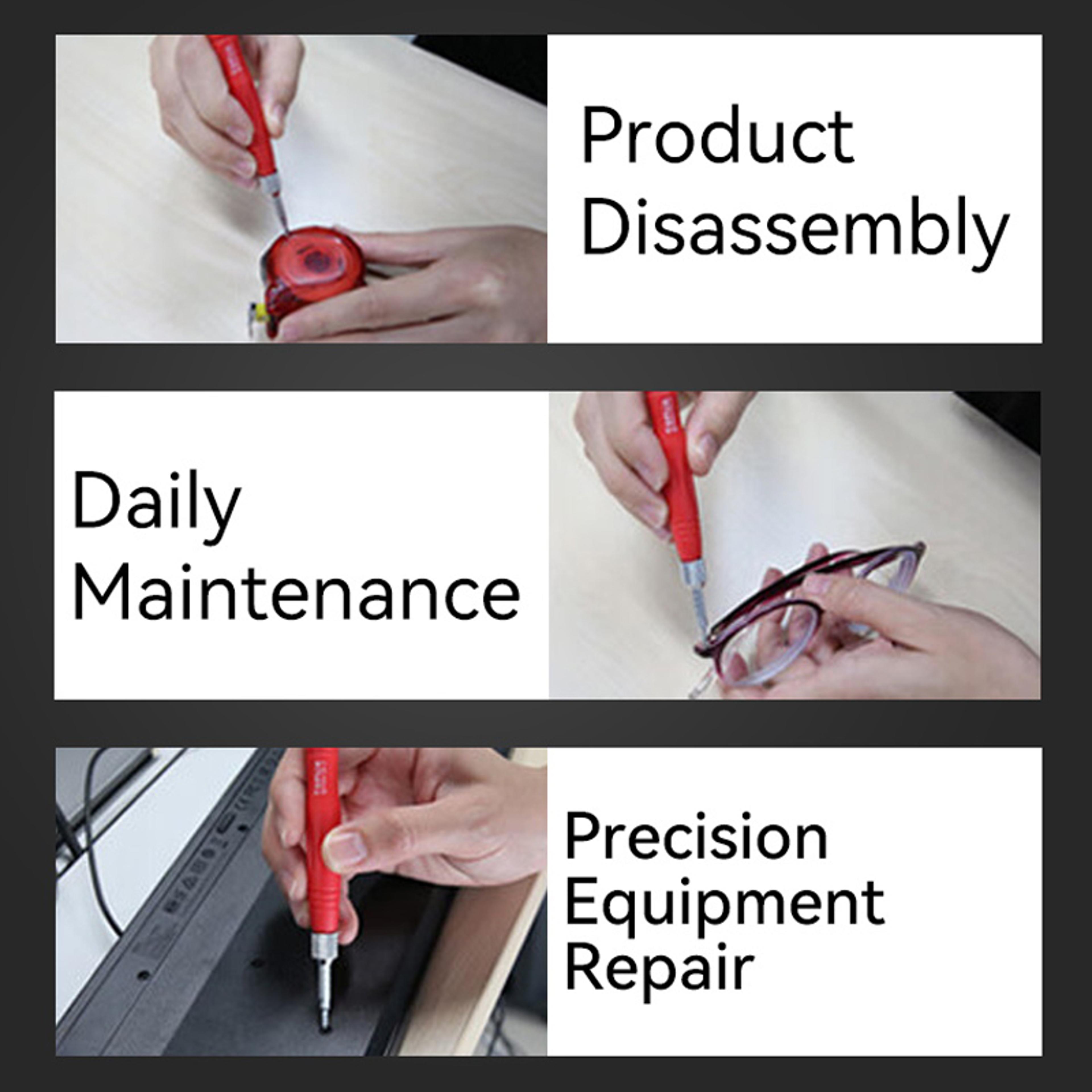 Precision Extendable Screwdriver Set For Electronics And Small Appliance Repair 5