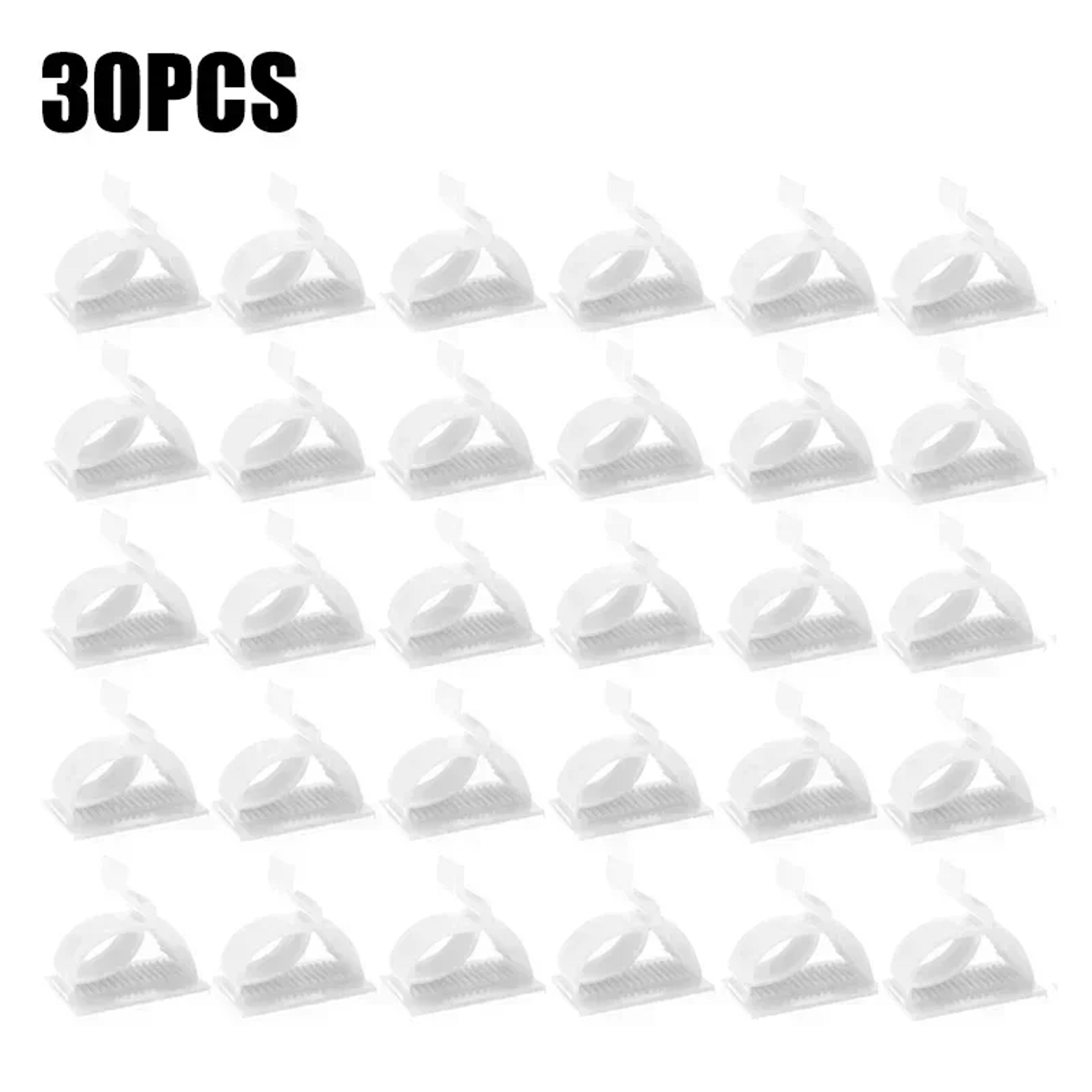 Adjustable Self Adhesive Cable Clips For Easy Desk Cable Management And Cord Organization 7