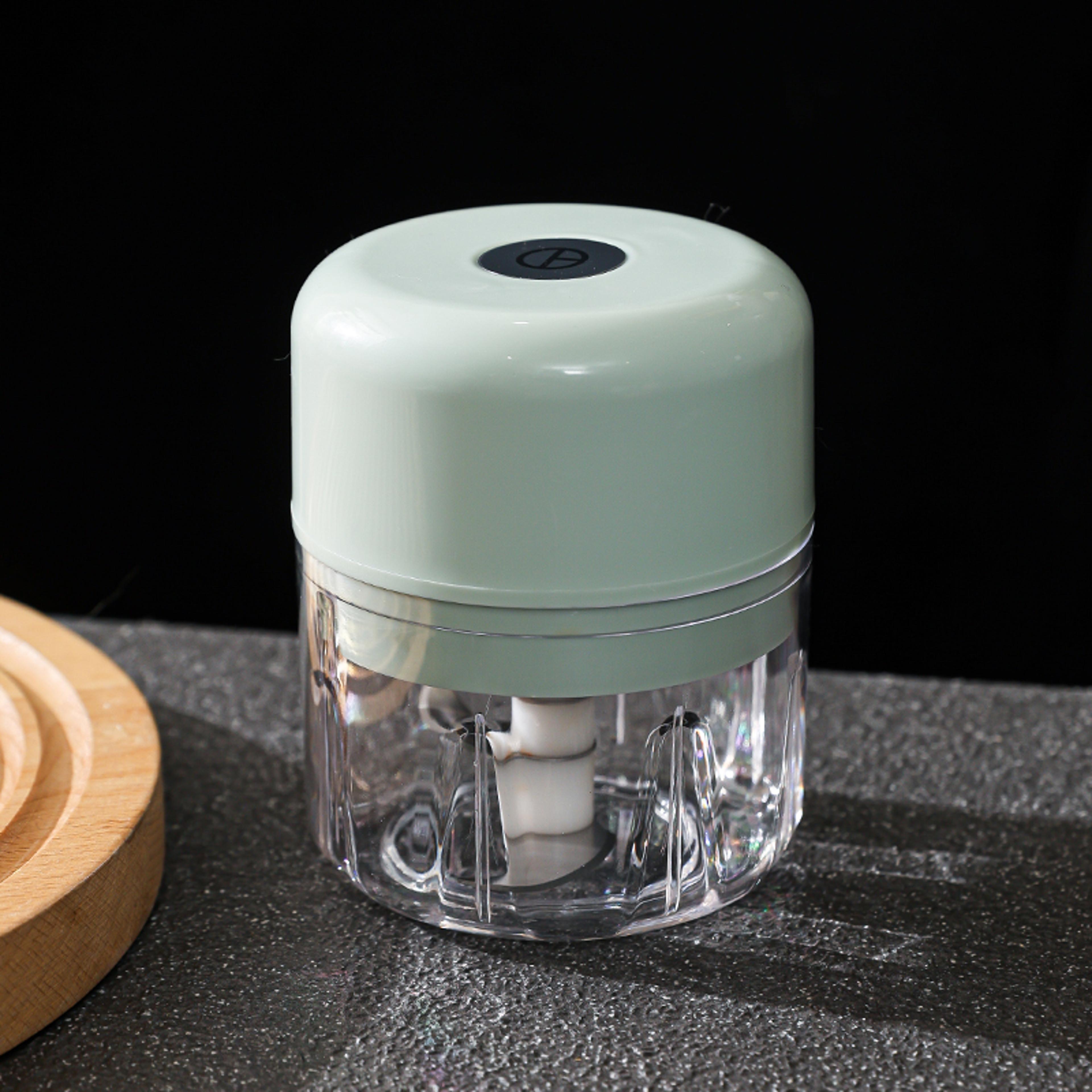Mini Electric Food Chopper USB Rechargeable Garlic Vegetable And Meat Grinder 7