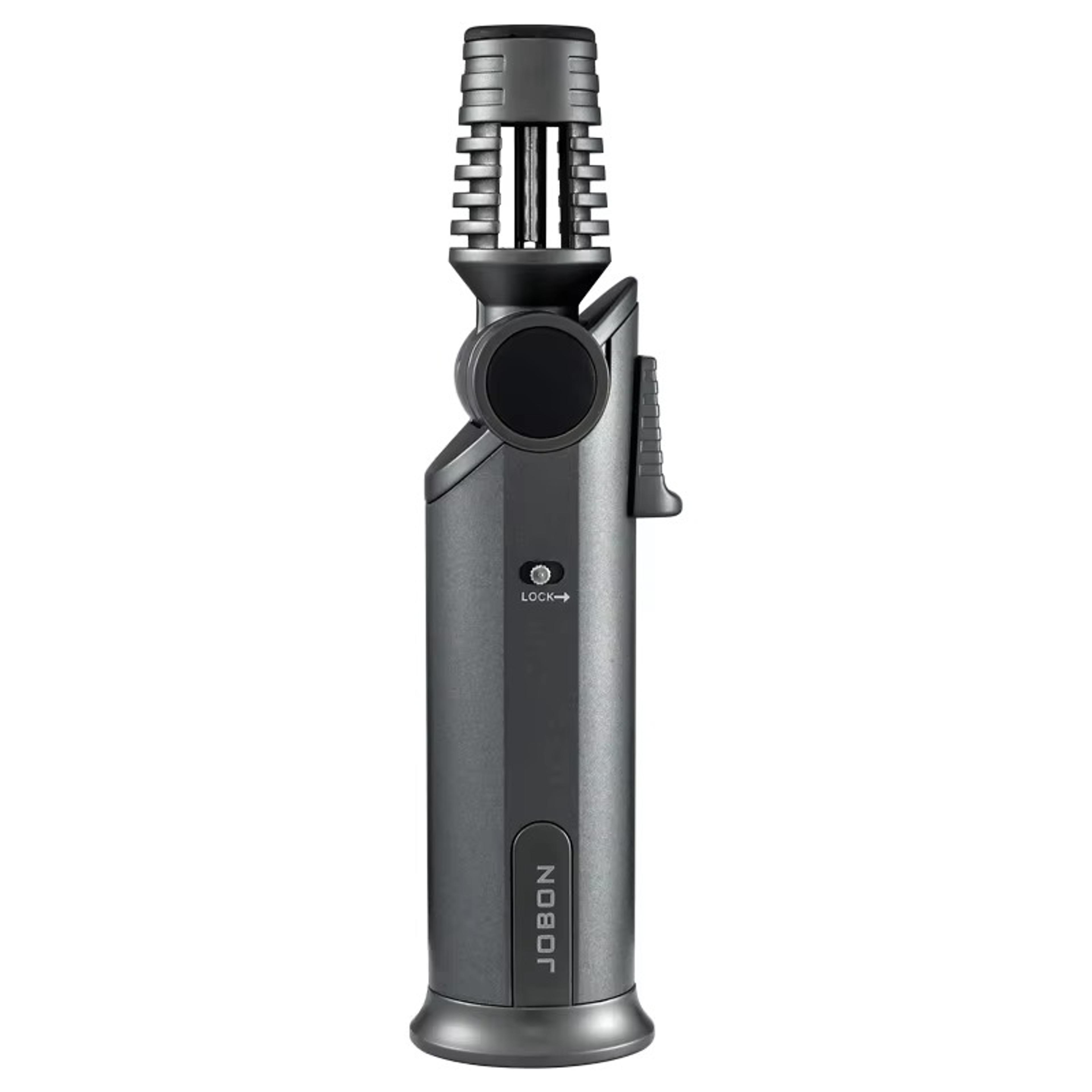 Rotating Refillable Butane Torch Lighter With Windproof Flame And Safety Lock 5