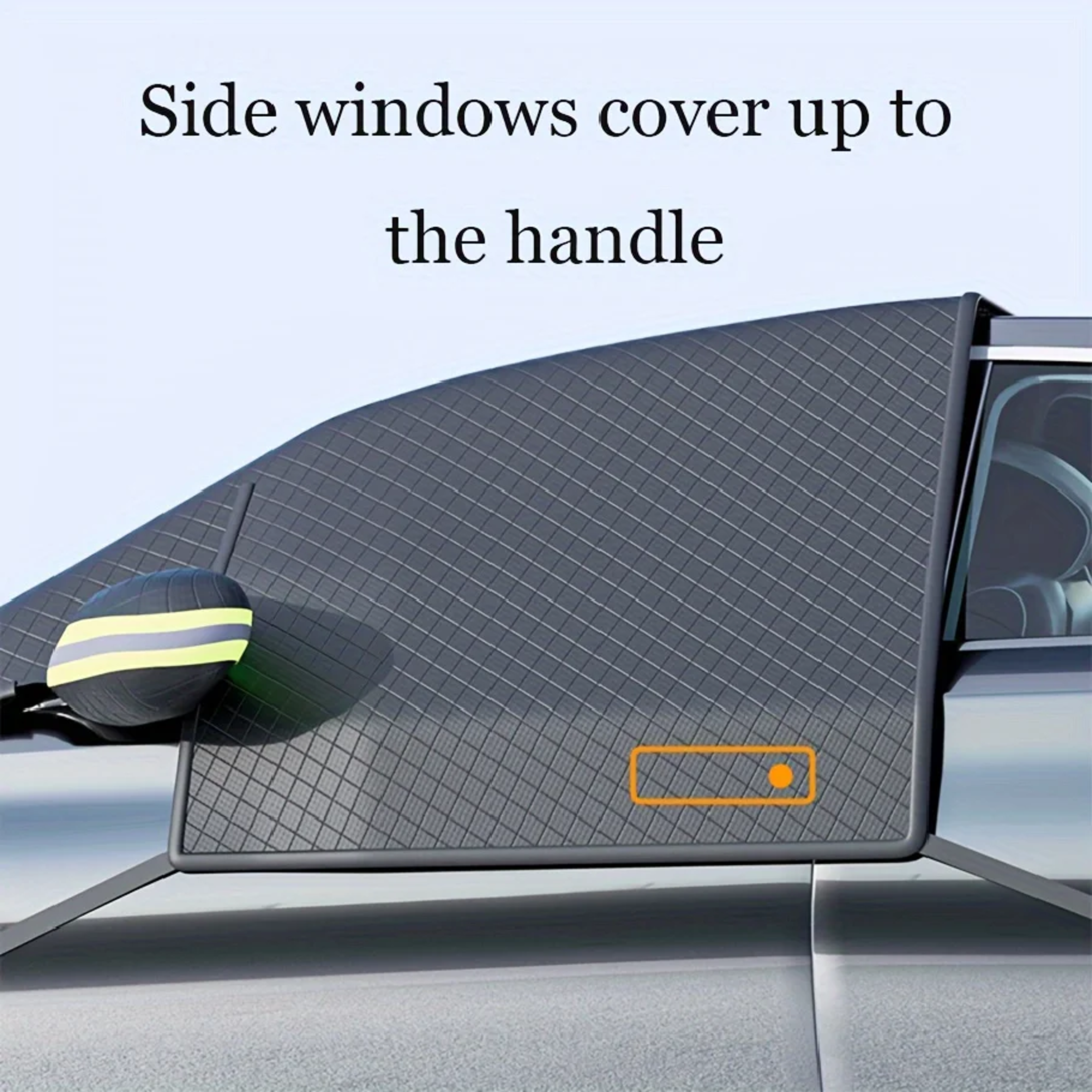 Extended Car Snow Cover Thickened Windshield Frost Protector For Winter 2