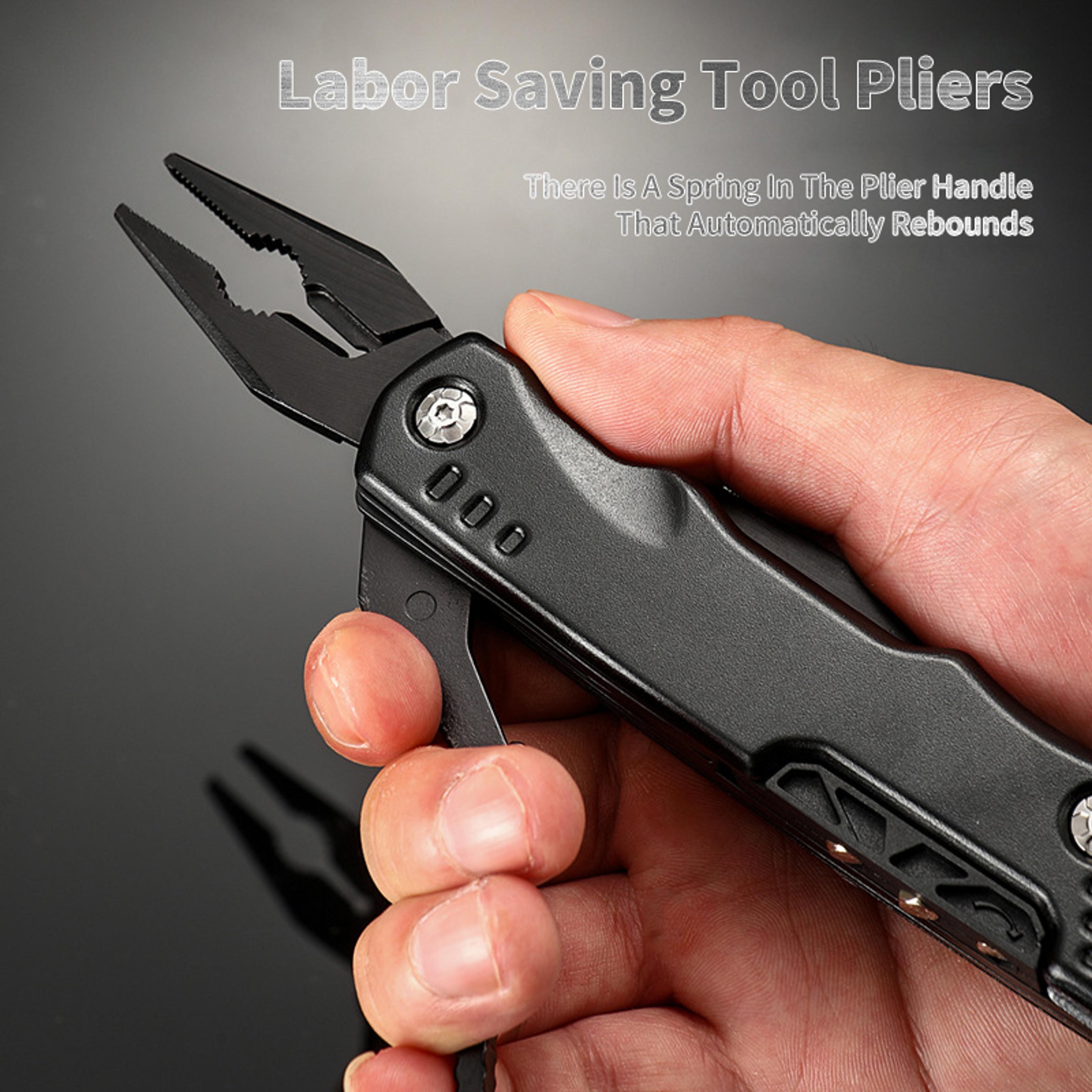 Multifunctional Camping Multi Tool With Wrench Hammer Knife And Pliers For Outdoor Repairs 3